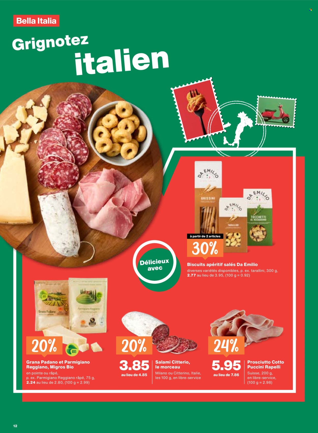 Catalogue Migros - 16.4.2026 - 22.4.2026. Page 12. Page 12