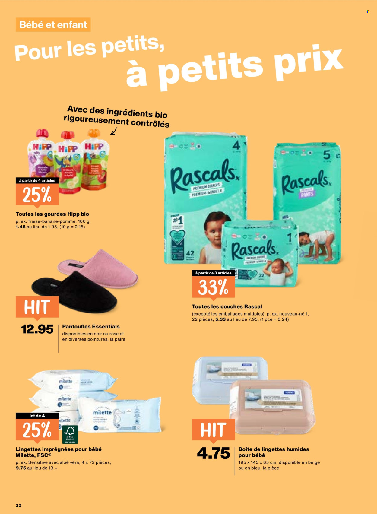 Catalogue Migros - 16.4.2026 - 22.4.2026. Page 22. Page 22