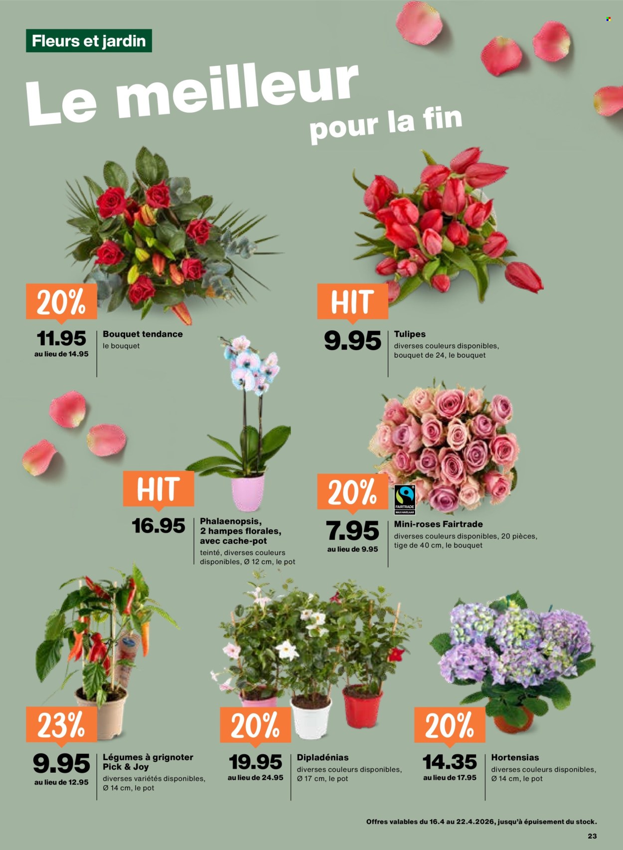 Catalogue Migros - 16.4.2026 - 22.4.2026. Page 23. Page 23