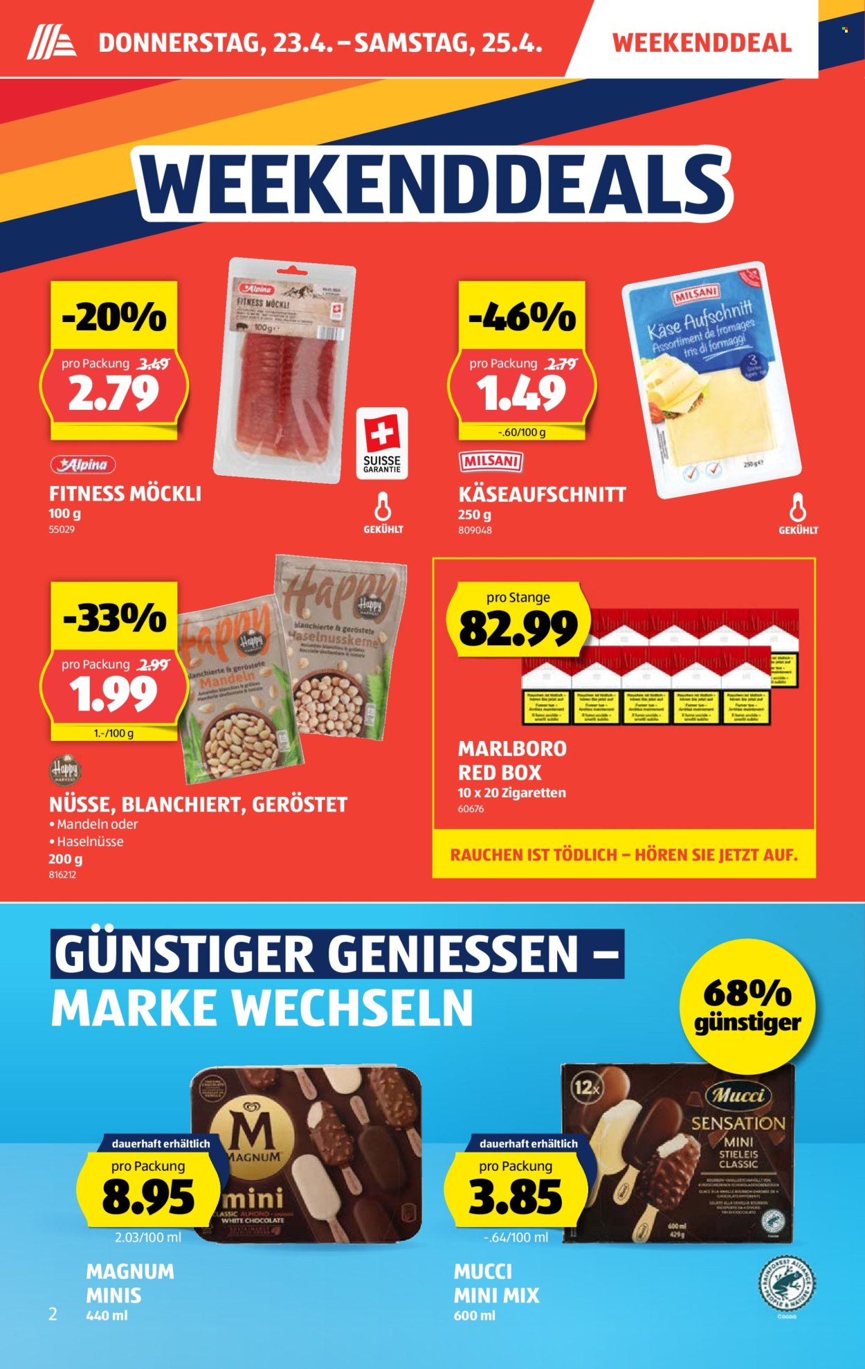 Catalogue Aldi - 23.4.2026 - 29.4.2026. Page 2. Page 2