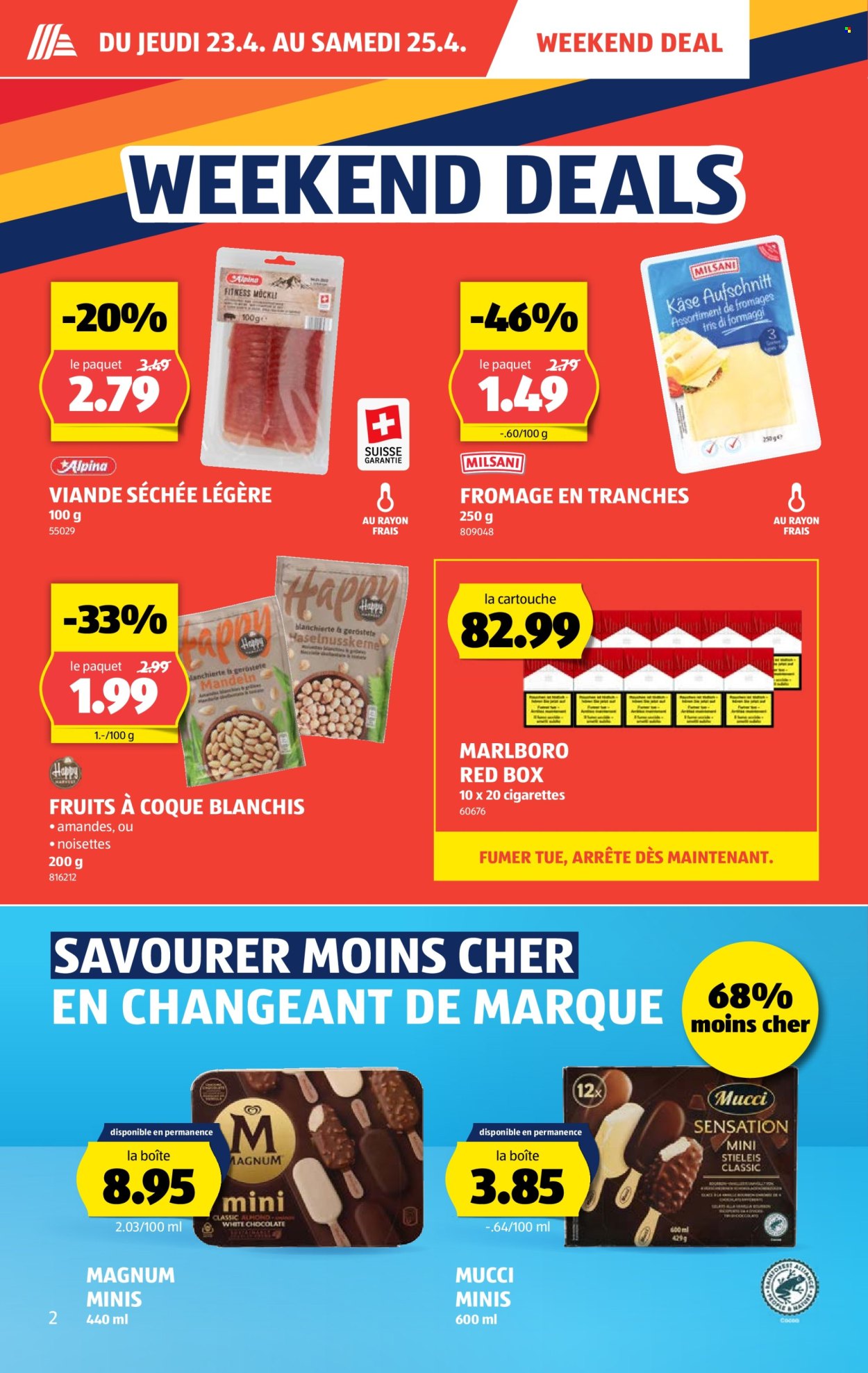 Catalogue Aldi - 23.4.2026 - 29.4.2026. Page 2. Page 2