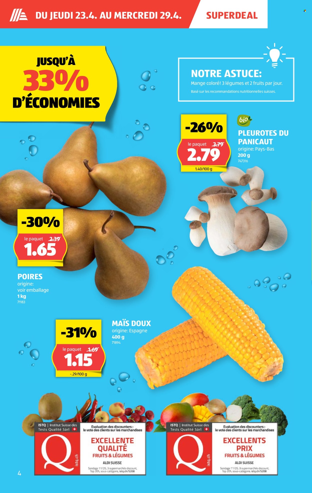 Catalogue Aldi - 23.4.2026 - 29.4.2026. Page 4. Page 4