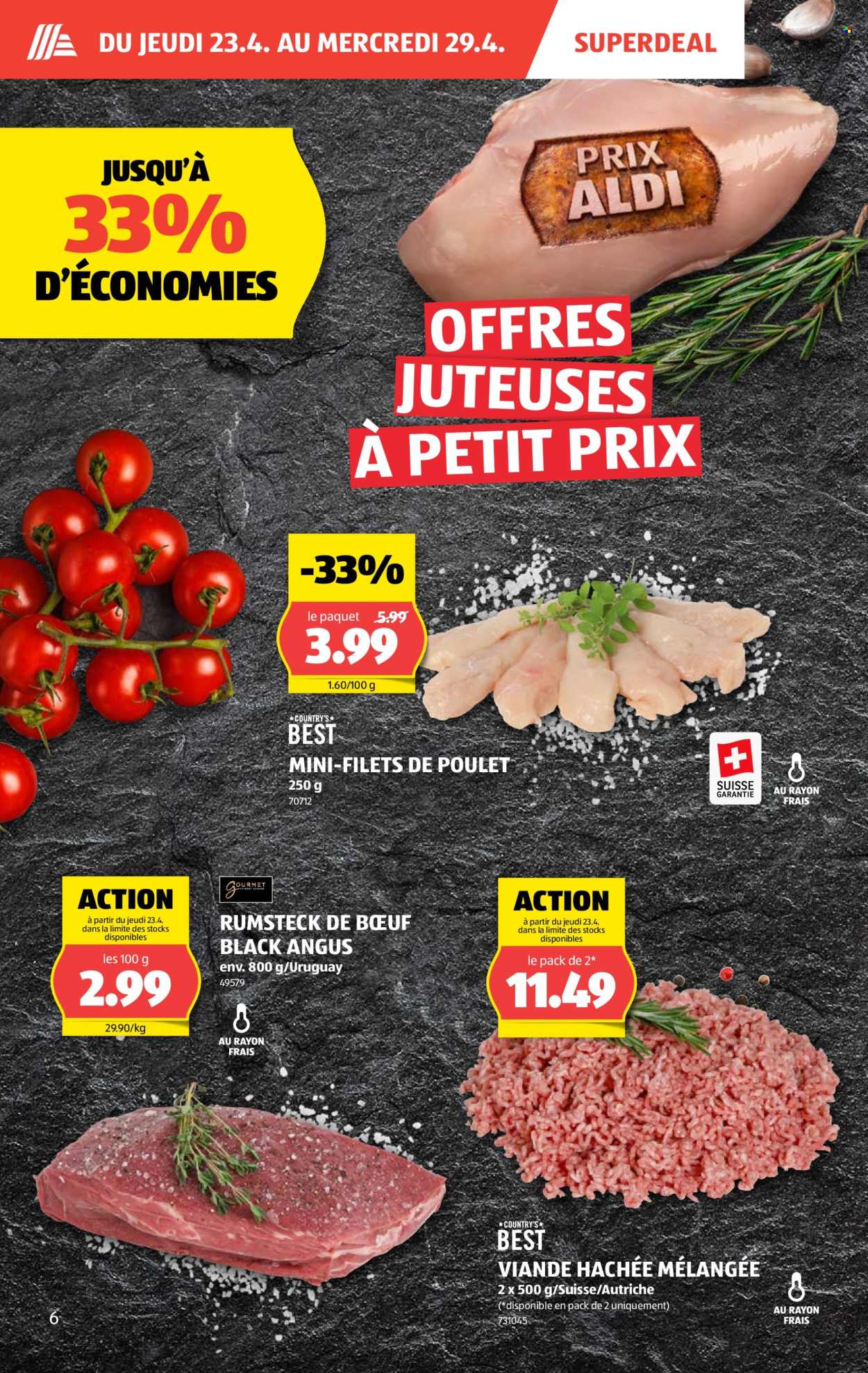 Catalogue Aldi - 23.4.2026 - 29.4.2026. Page 6. Page 6