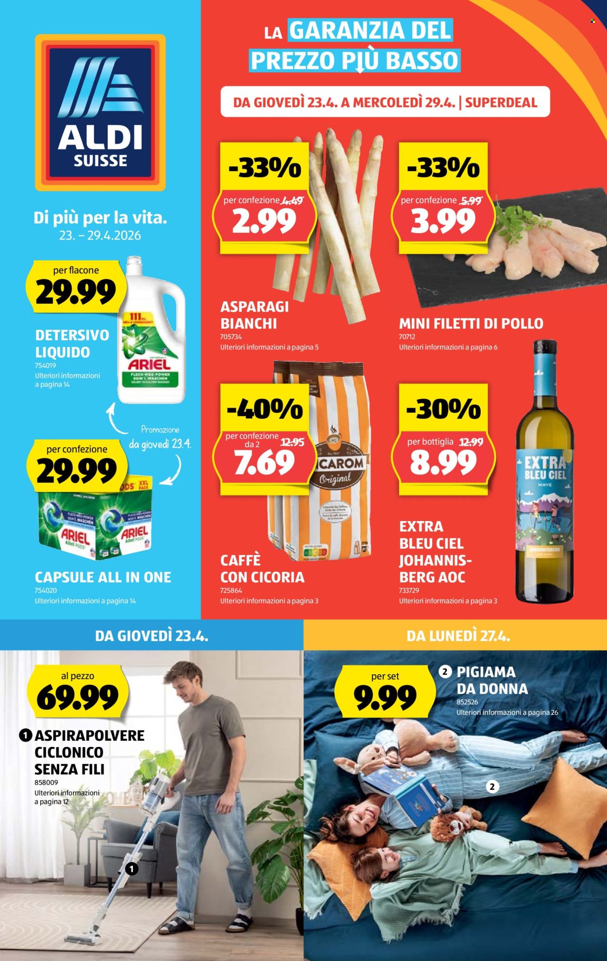 Catalogue Aldi - 23.4.2026 - 29.4.2026. Page 1. Page 1