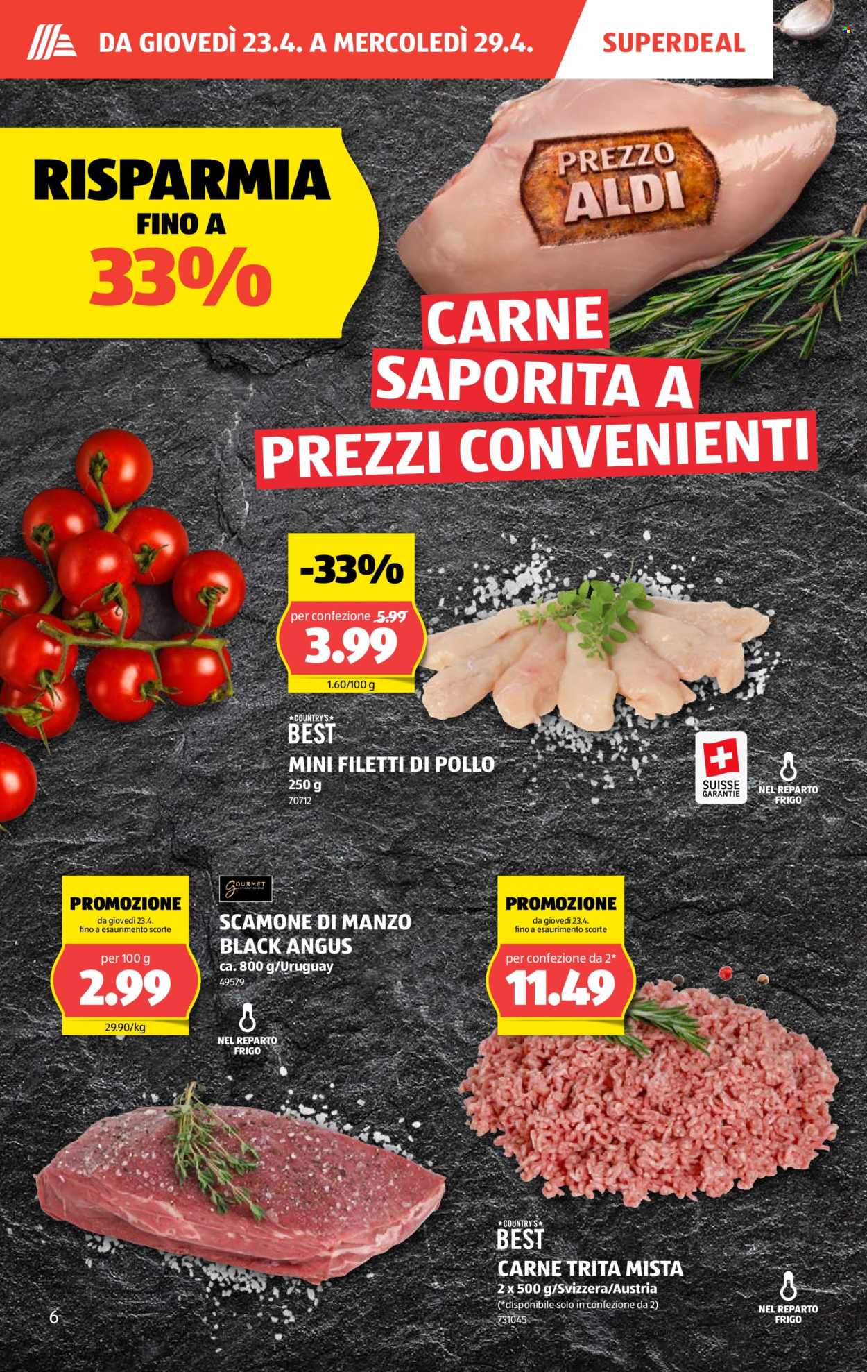Catalogue Aldi - 23.4.2026 - 29.4.2026. Page 6. Page 6