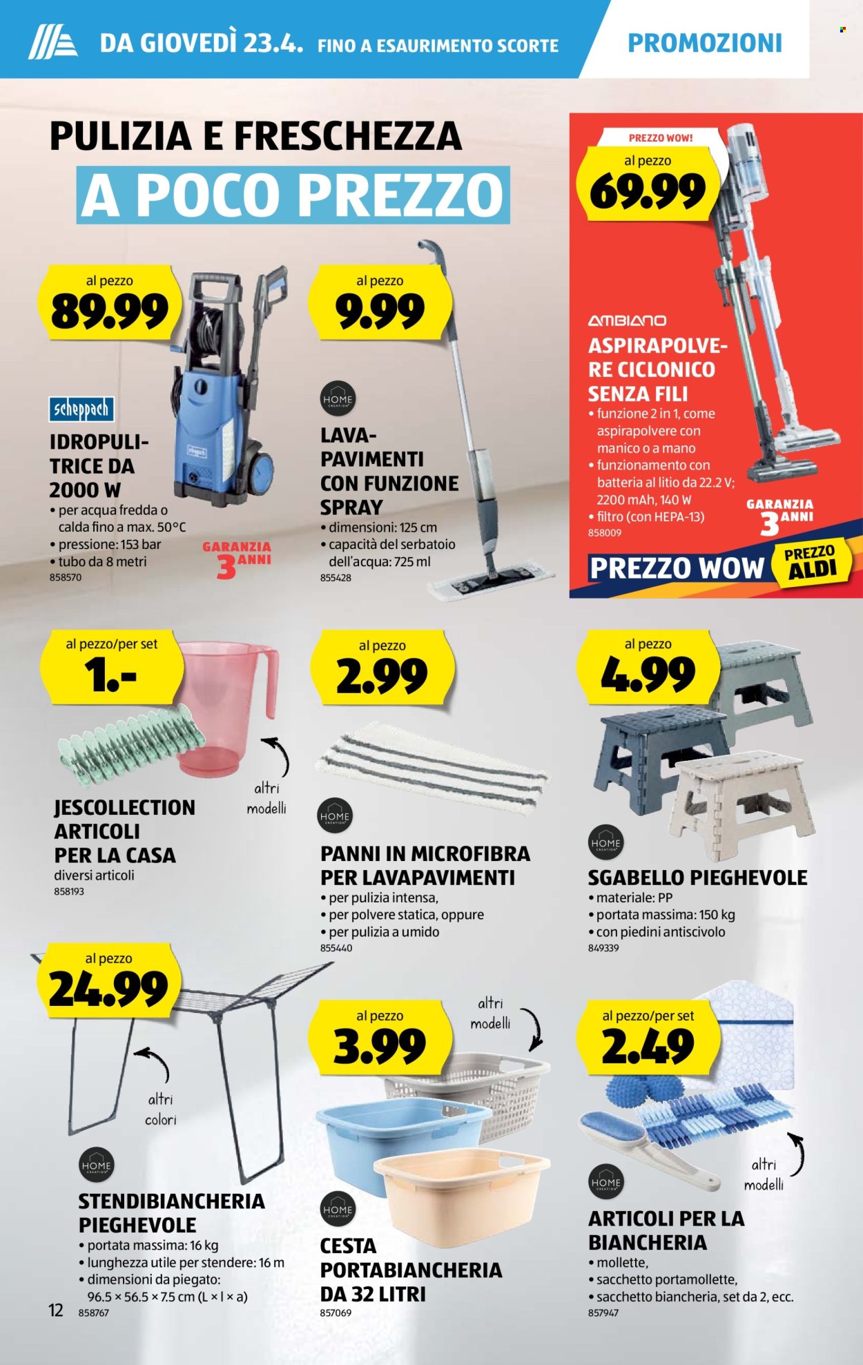 Catalogue Aldi - 23.4.2026 - 29.4.2026. Page 12. Page 12