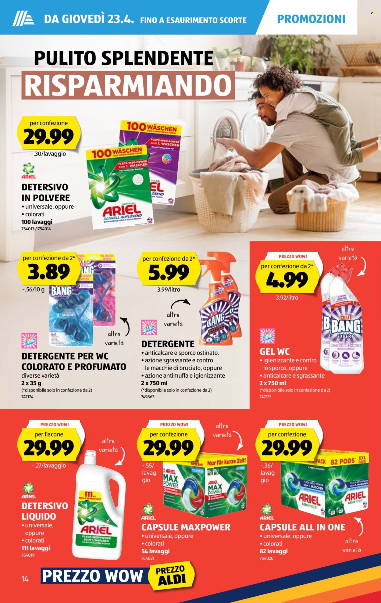 Catalogue Aldi - 23.4.2026 - 29.4.2026. Page 14. Page 14