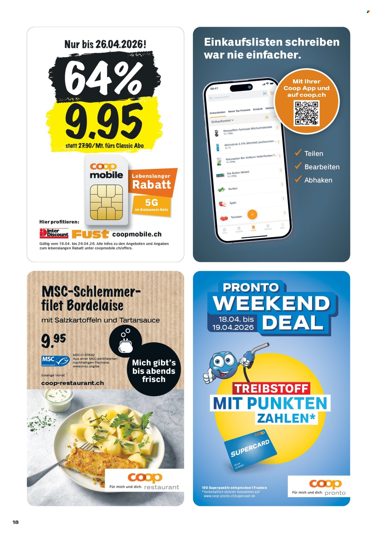 Catalogue Coop - 16.4.2026 - 22.4.2026. Page 18. Page 18