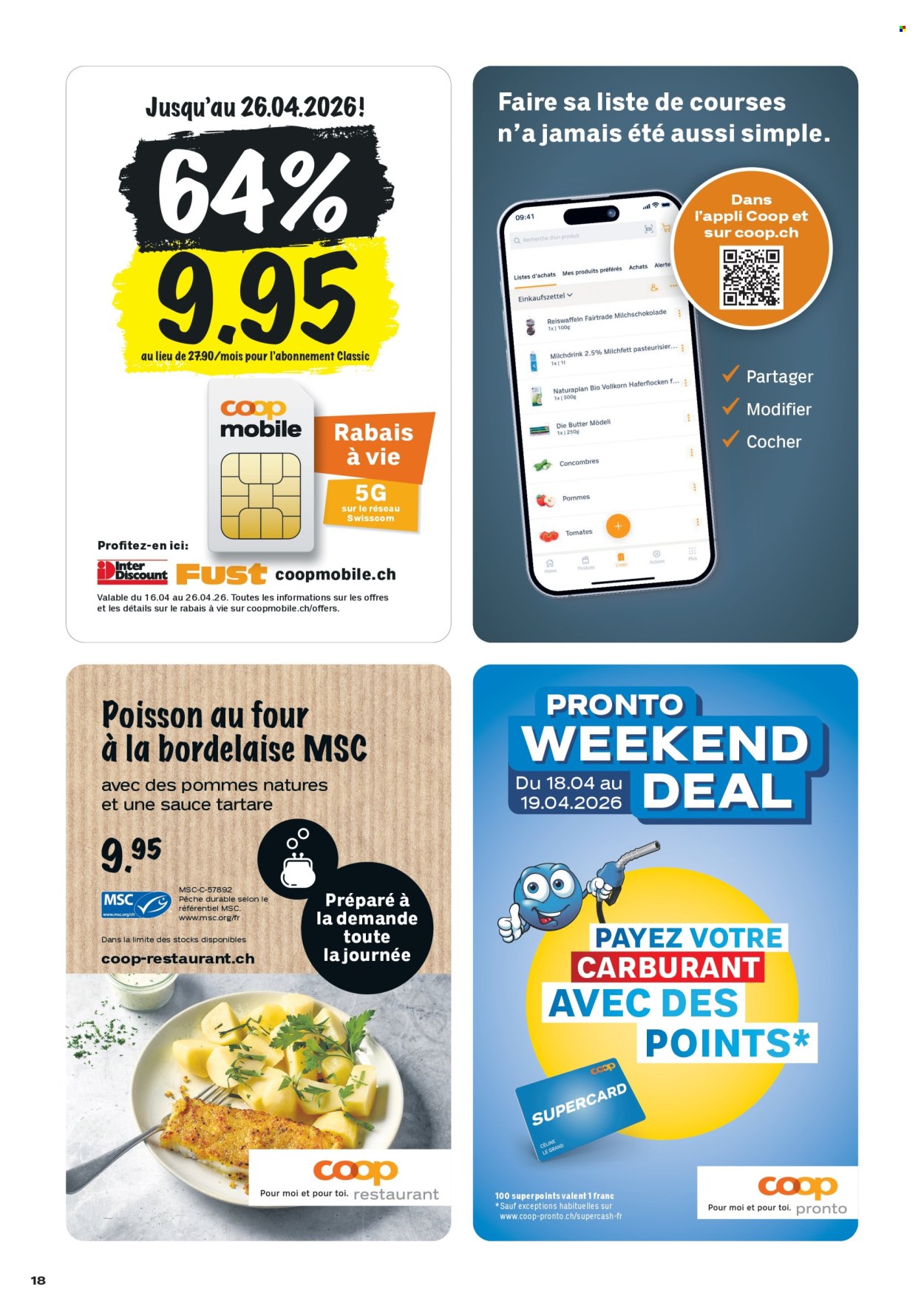 Catalogue Coop - 16.4.2026 - 22.4.2026. Page 18. Page 18