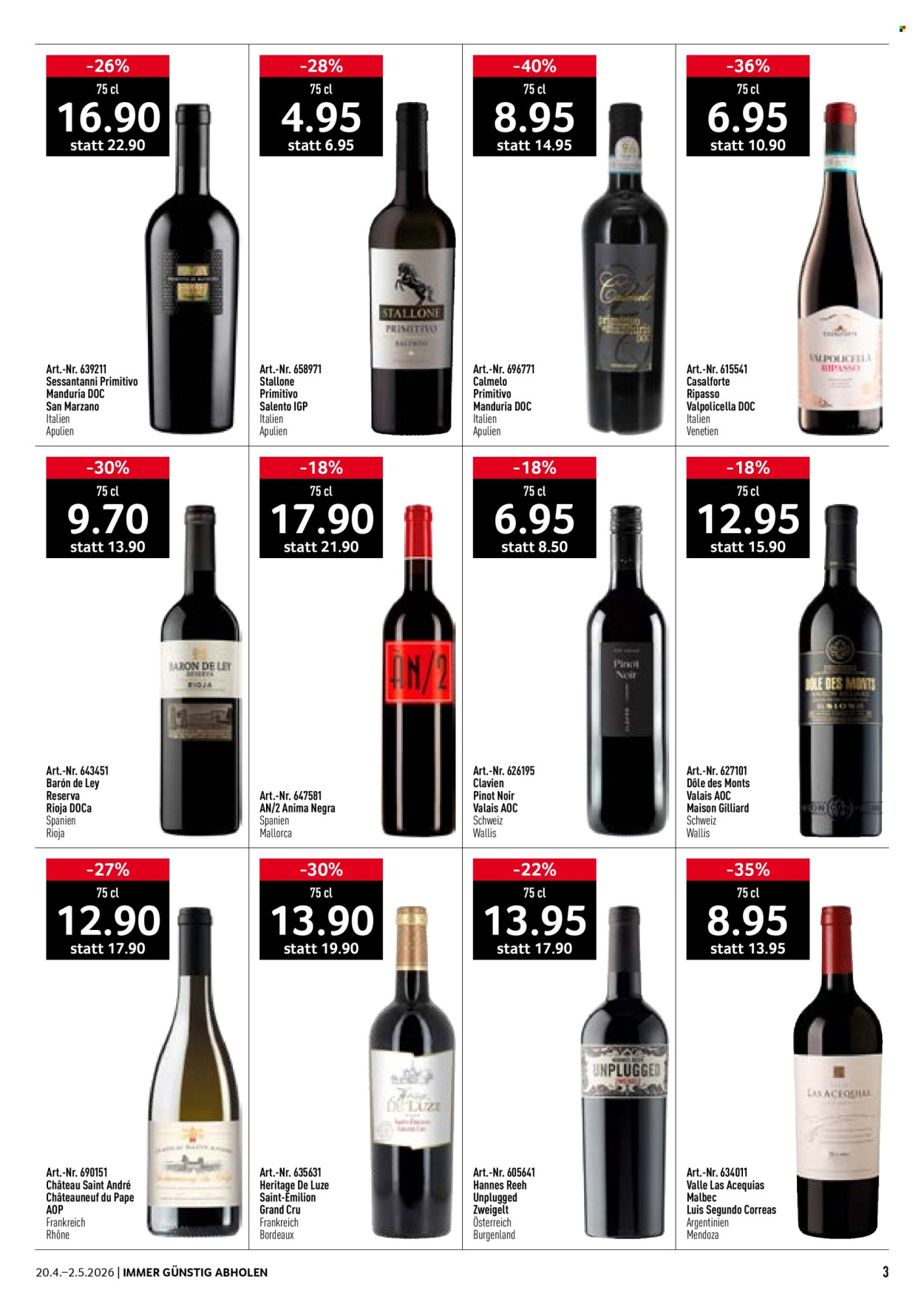 Catalogue Prodega - 20.4.2026 - 2.5.2026. Page 3. Page 3