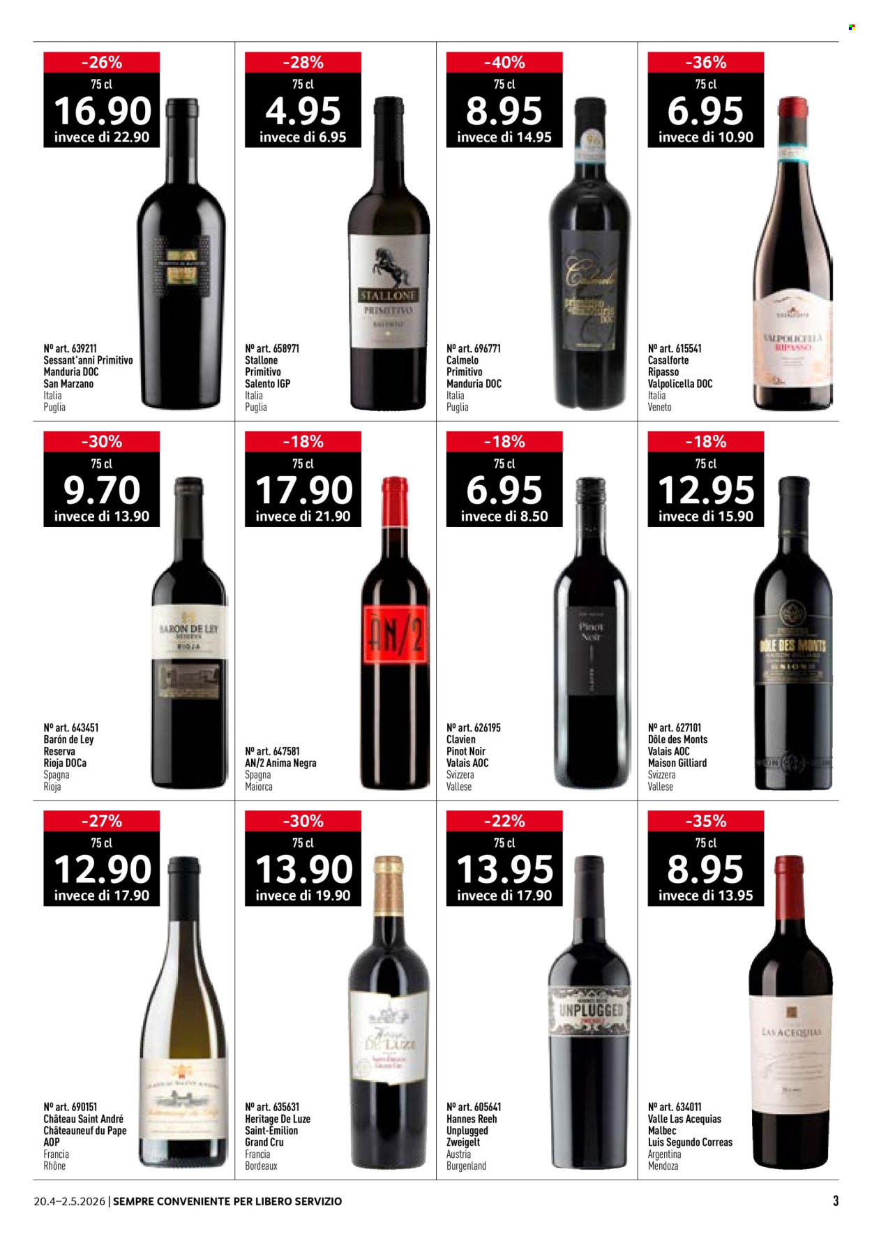 Catalogue Prodega - 20.4.2026 - 2.5.2026. Page 3. Page 3