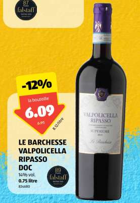LE BARCHESE VALPOLICELLA RIPASSO DOC