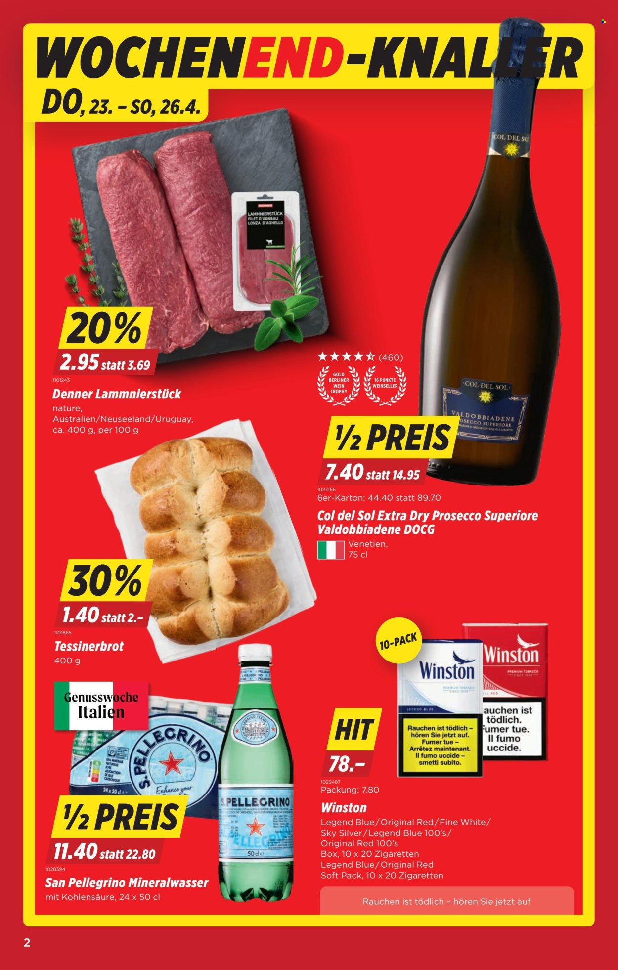 Catalogue Denner - 23.4.2026 - 29.4.2026. Page 2. Page 2