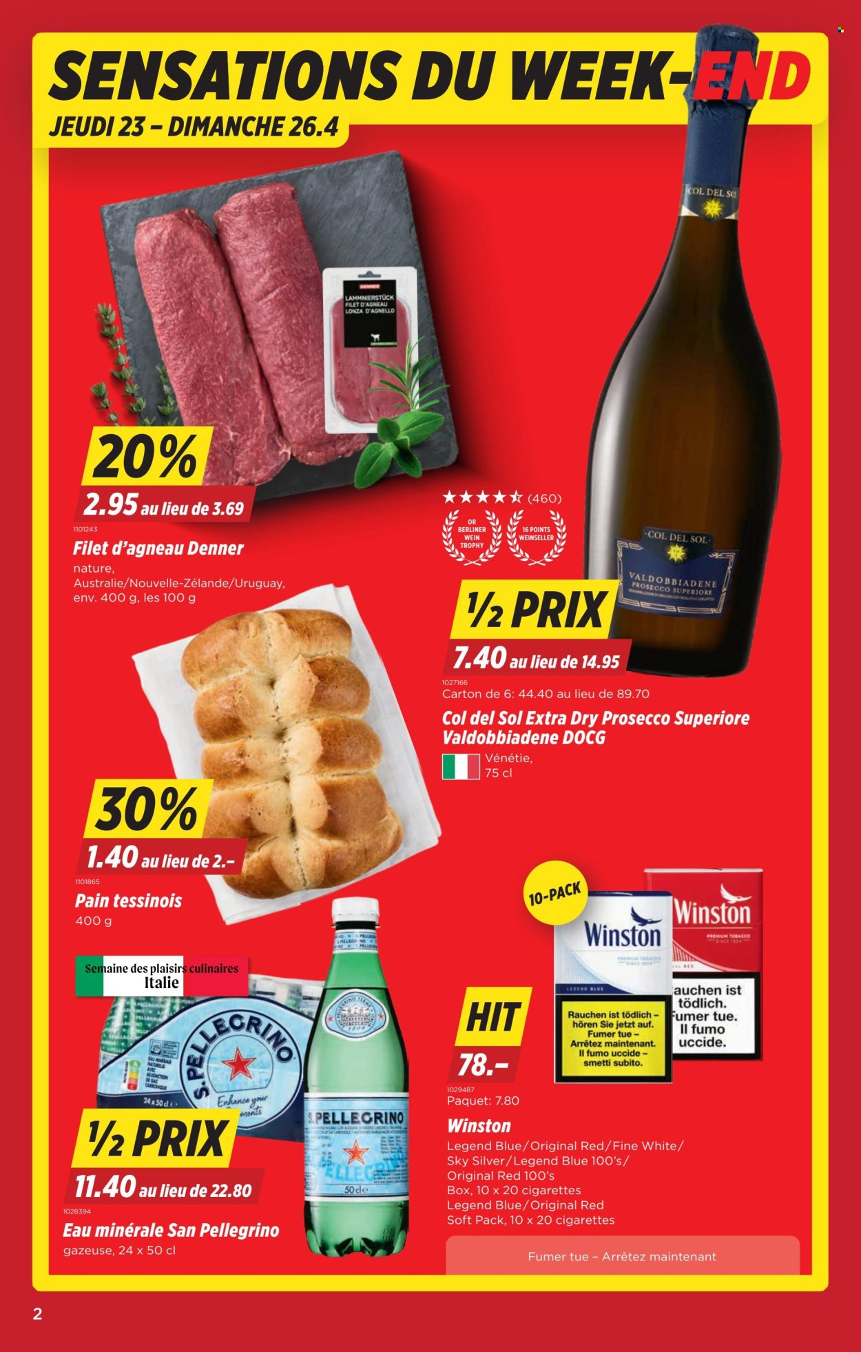 Catalogue Denner - 23.4.2026 - 29.4.2026. Page 2. Page 2