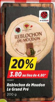 Reblochon de Moudon