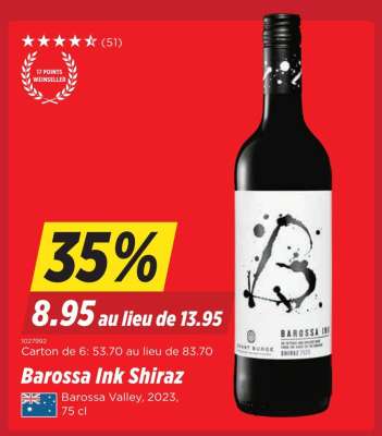 Barossa Ink Shiraz
