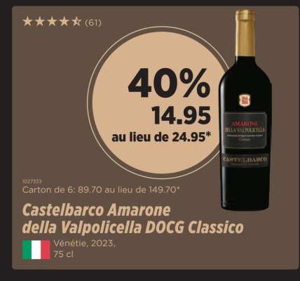 Castelbarco Amarone della Valpolicella DOCG Classico