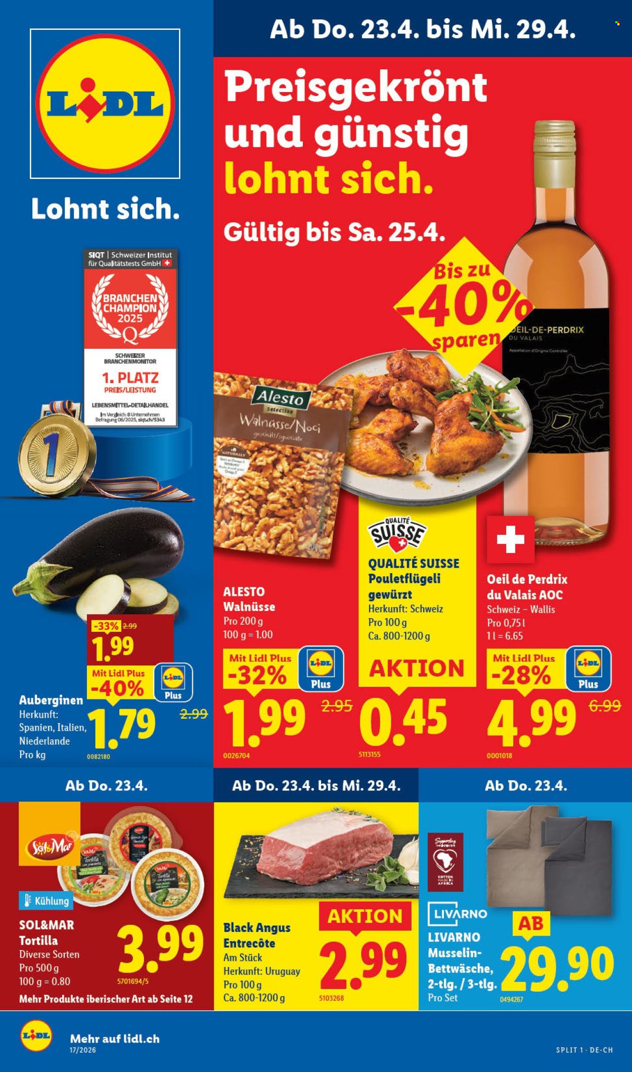 Catalogue Lidl - 23.4.2026 - 29.4.2026. Page 1. Page 1