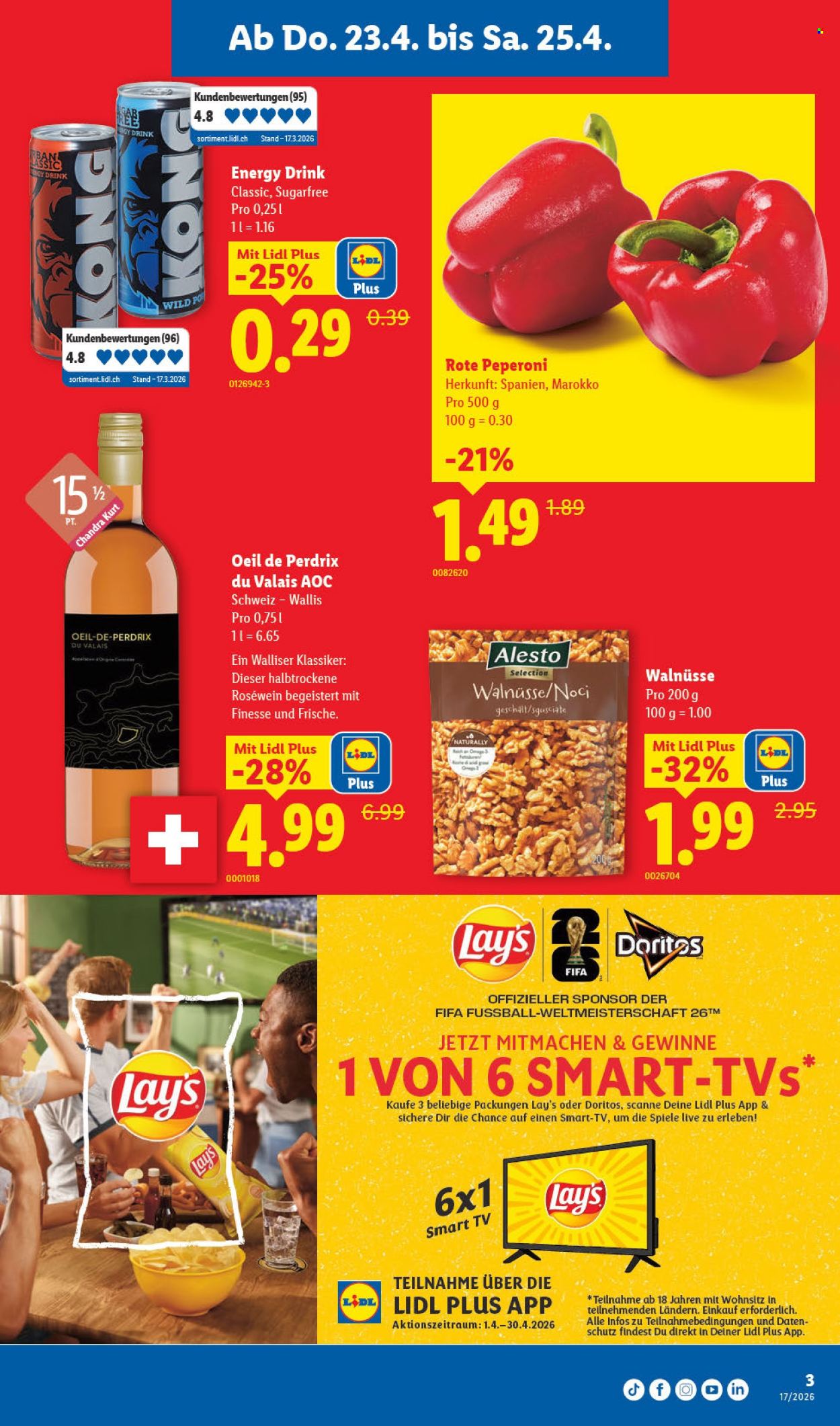 Catalogue Lidl - 23.4.2026 - 29.4.2026. Page 3. Page 3