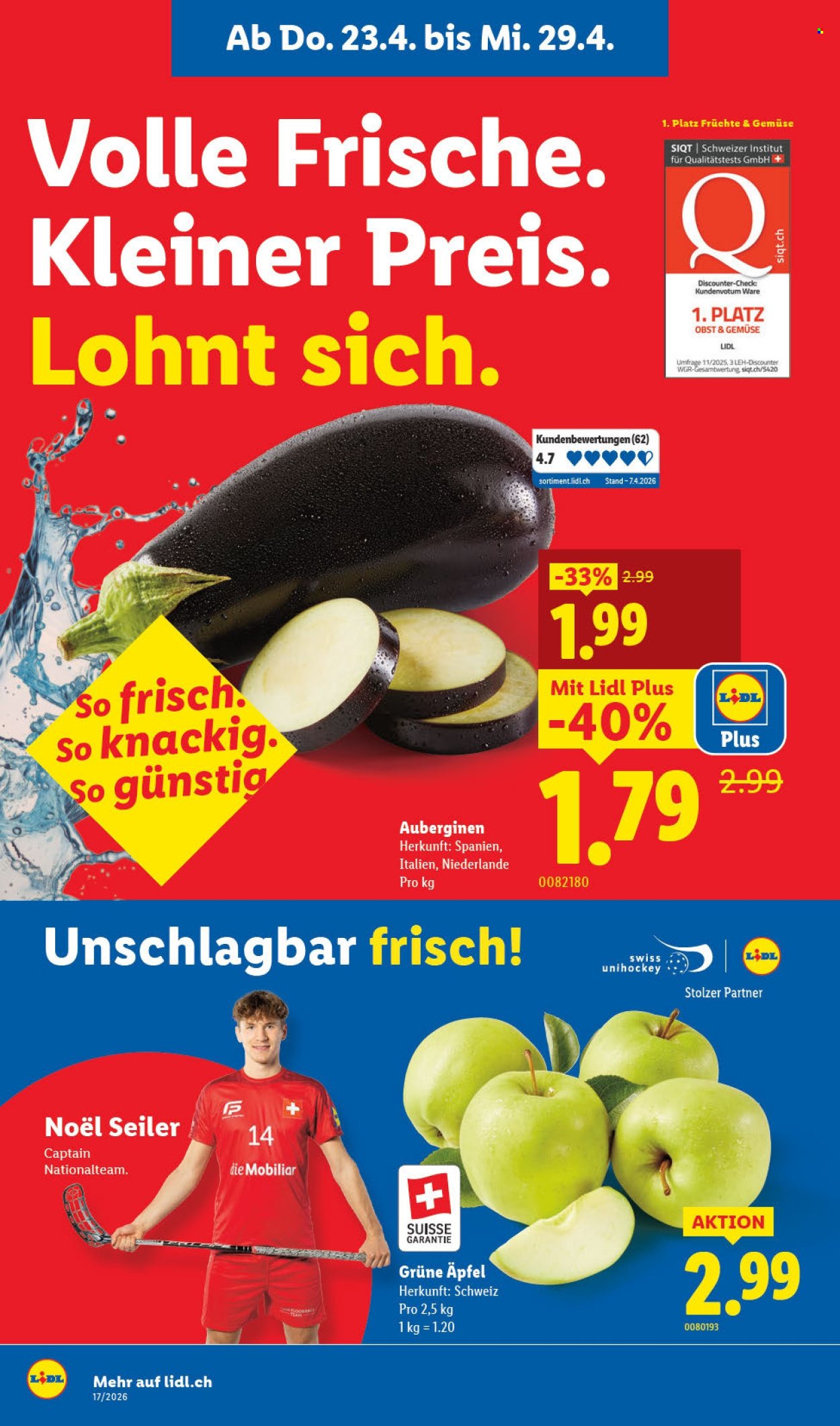 Catalogue Lidl - 23.4.2026 - 29.4.2026. Page 4. Page 4