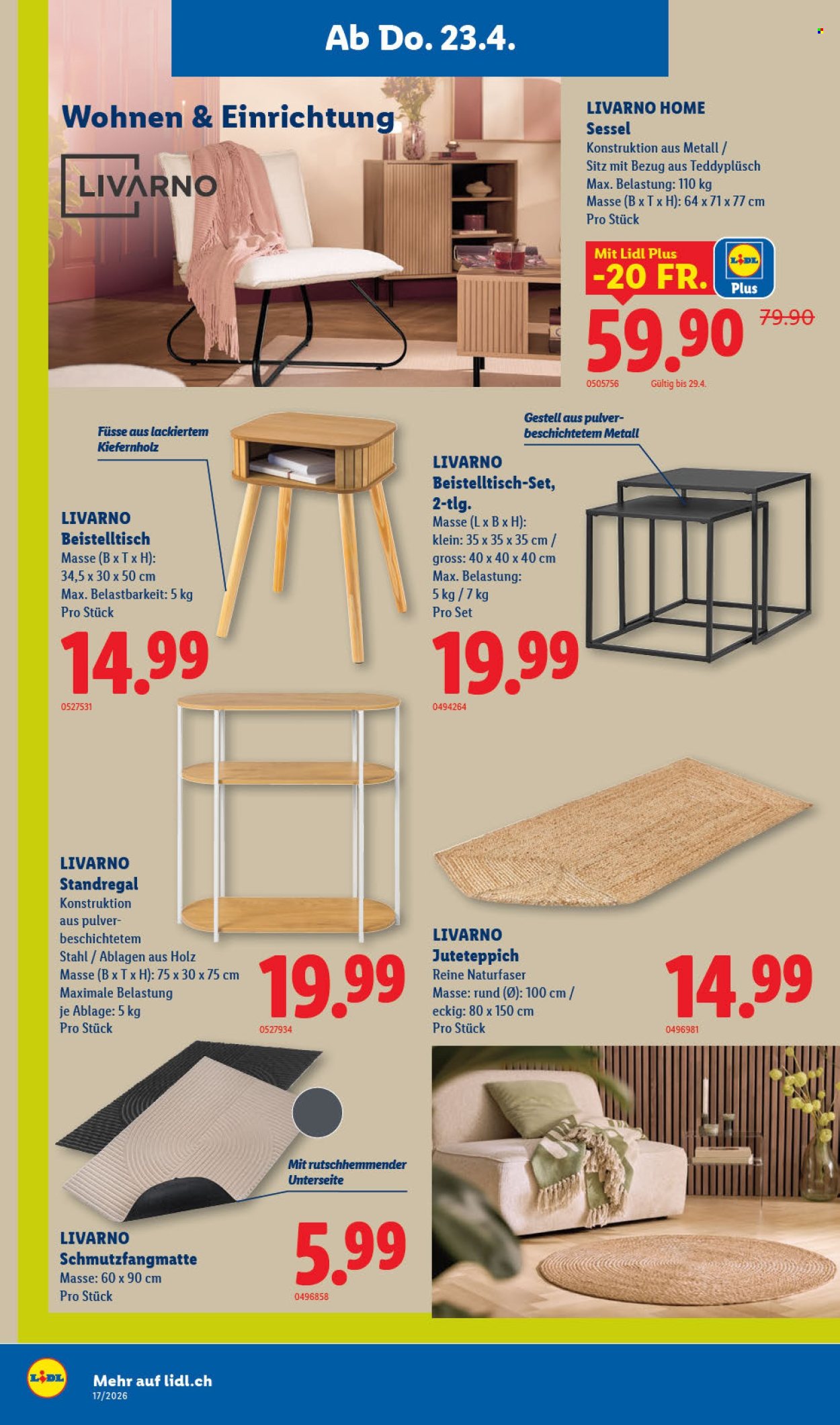 Catalogue Lidl - 23.4.2026 - 29.4.2026. Page 20. Page 20