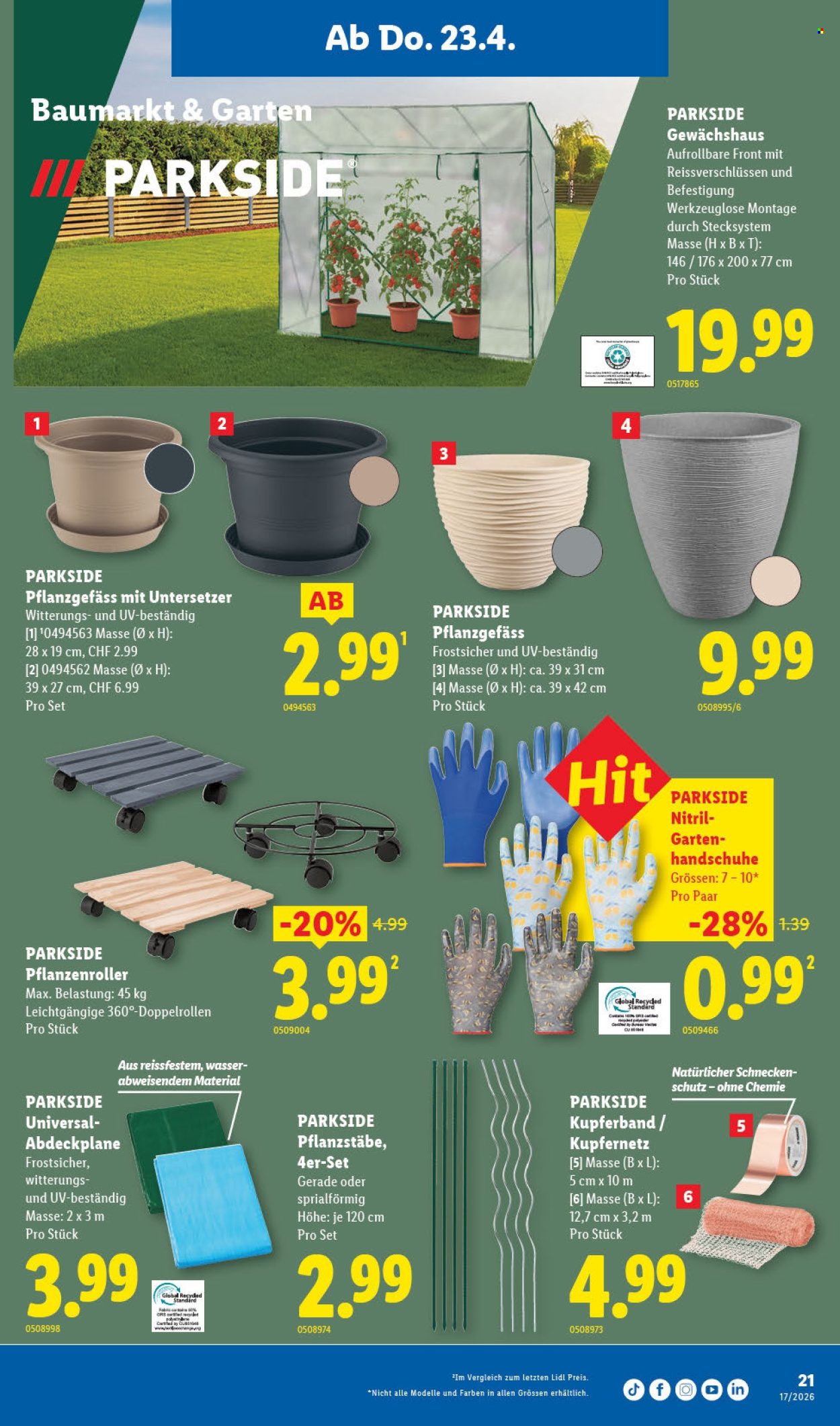 Catalogue Lidl - 23.4.2026 - 29.4.2026. Page 21. Page 21