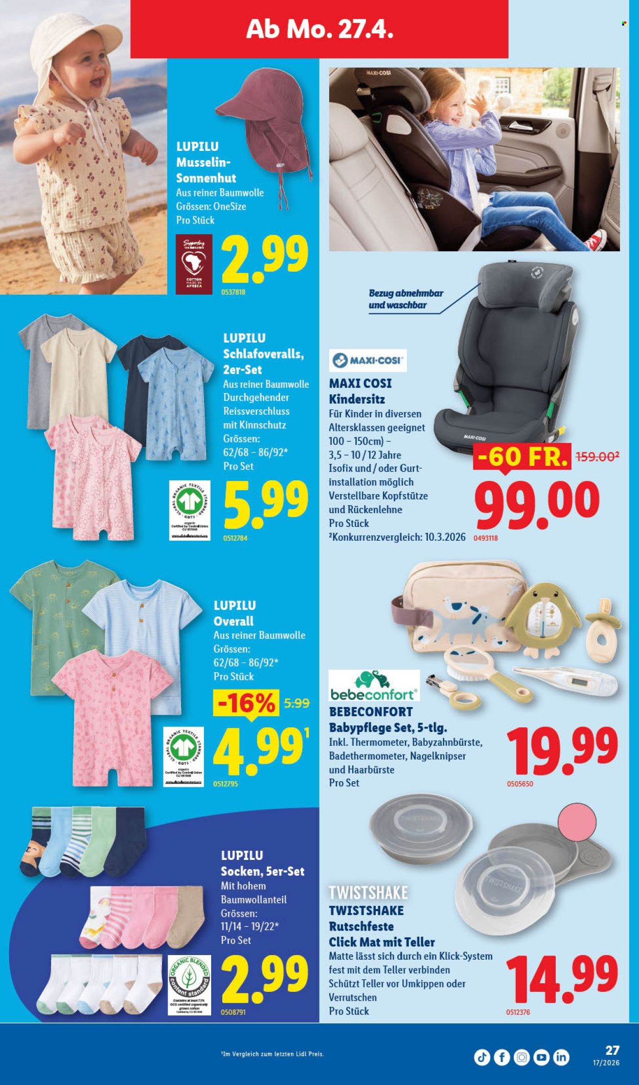 Catalogue Lidl - 23.4.2026 - 29.4.2026. Page 27. Page 27