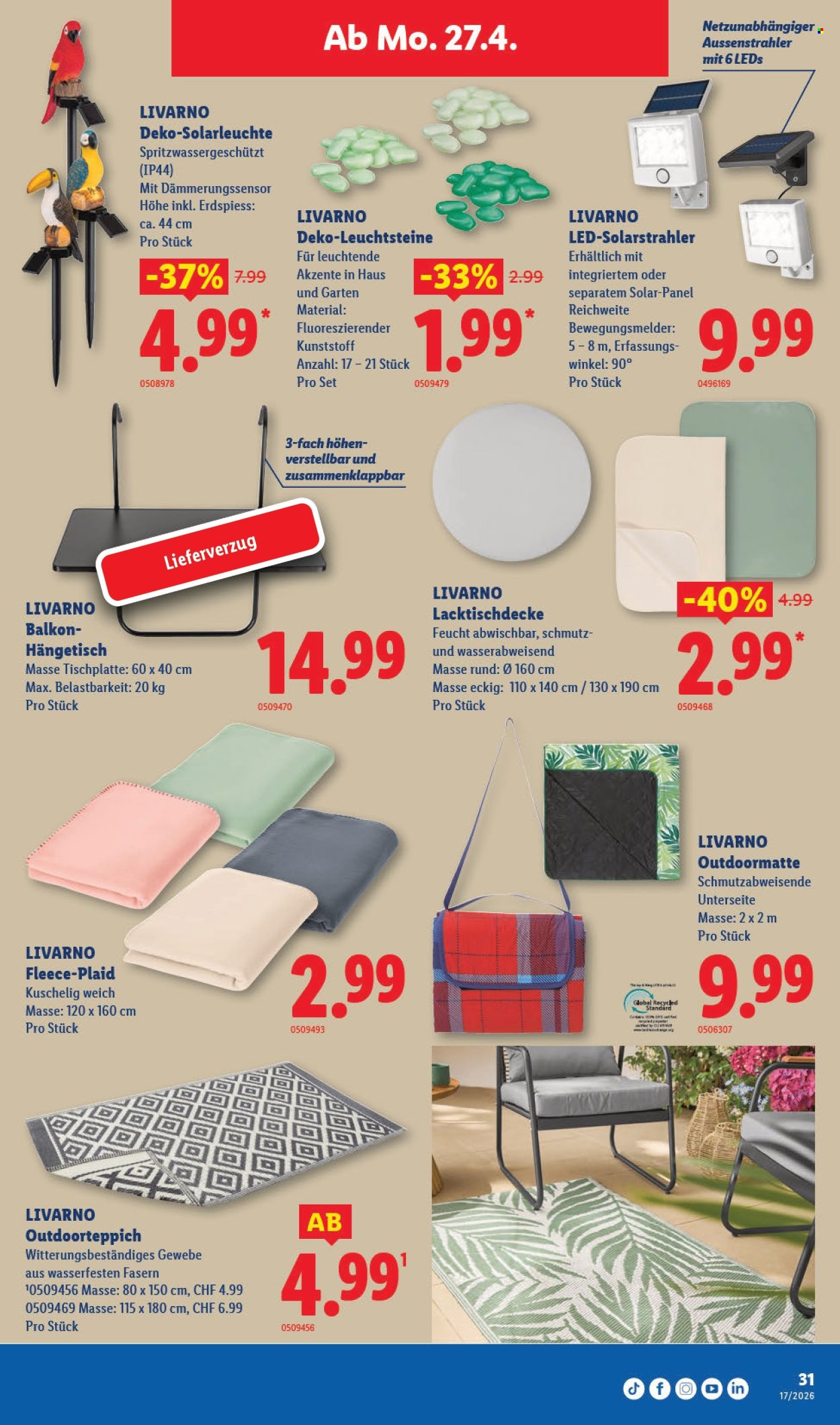 Catalogue Lidl - 23.4.2026 - 29.4.2026. Page 31. Page 31