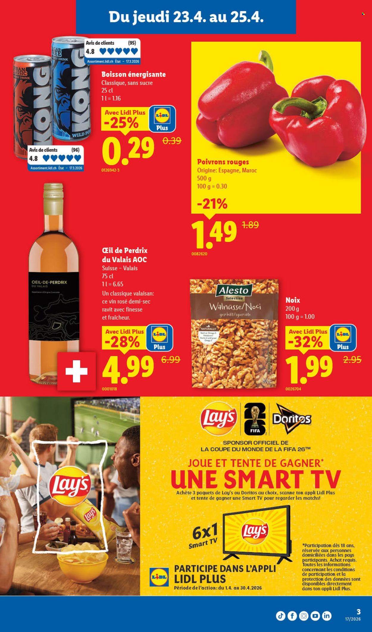 Catalogue Lidl - 23.4.2026 - 29.4.2026. Page 3. Page 3