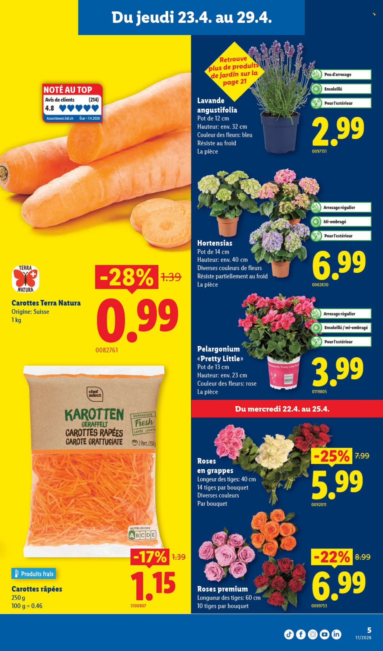Catalogue Lidl - 23.4.2026 - 29.4.2026. Page 5. Page 5