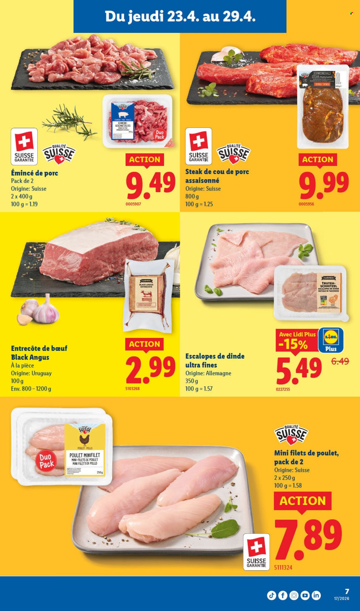Catalogue Lidl - 23.4.2026 - 29.4.2026. Page 7. Page 7
