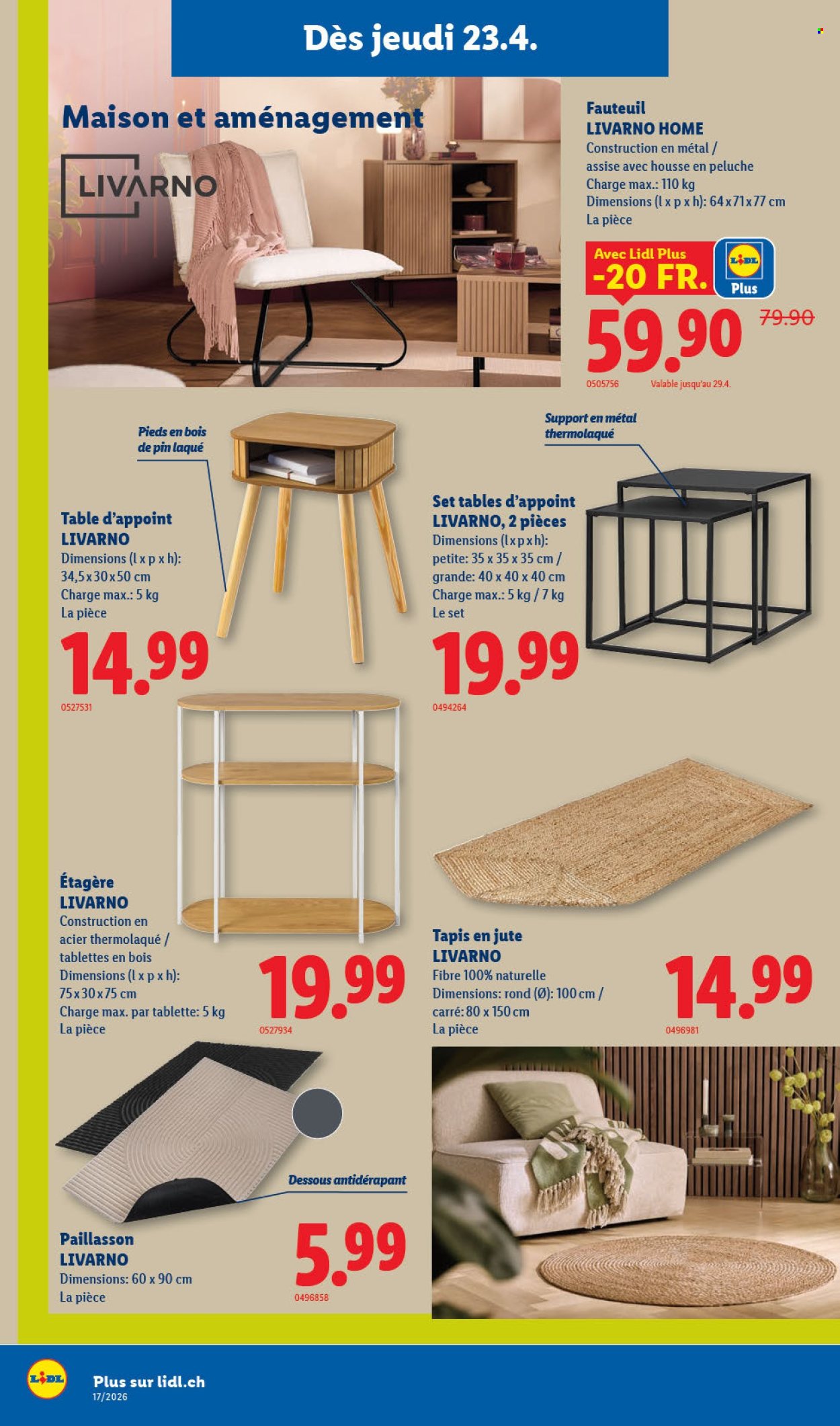 Catalogue Lidl - 23.4.2026 - 29.4.2026. Page 20. Page 20