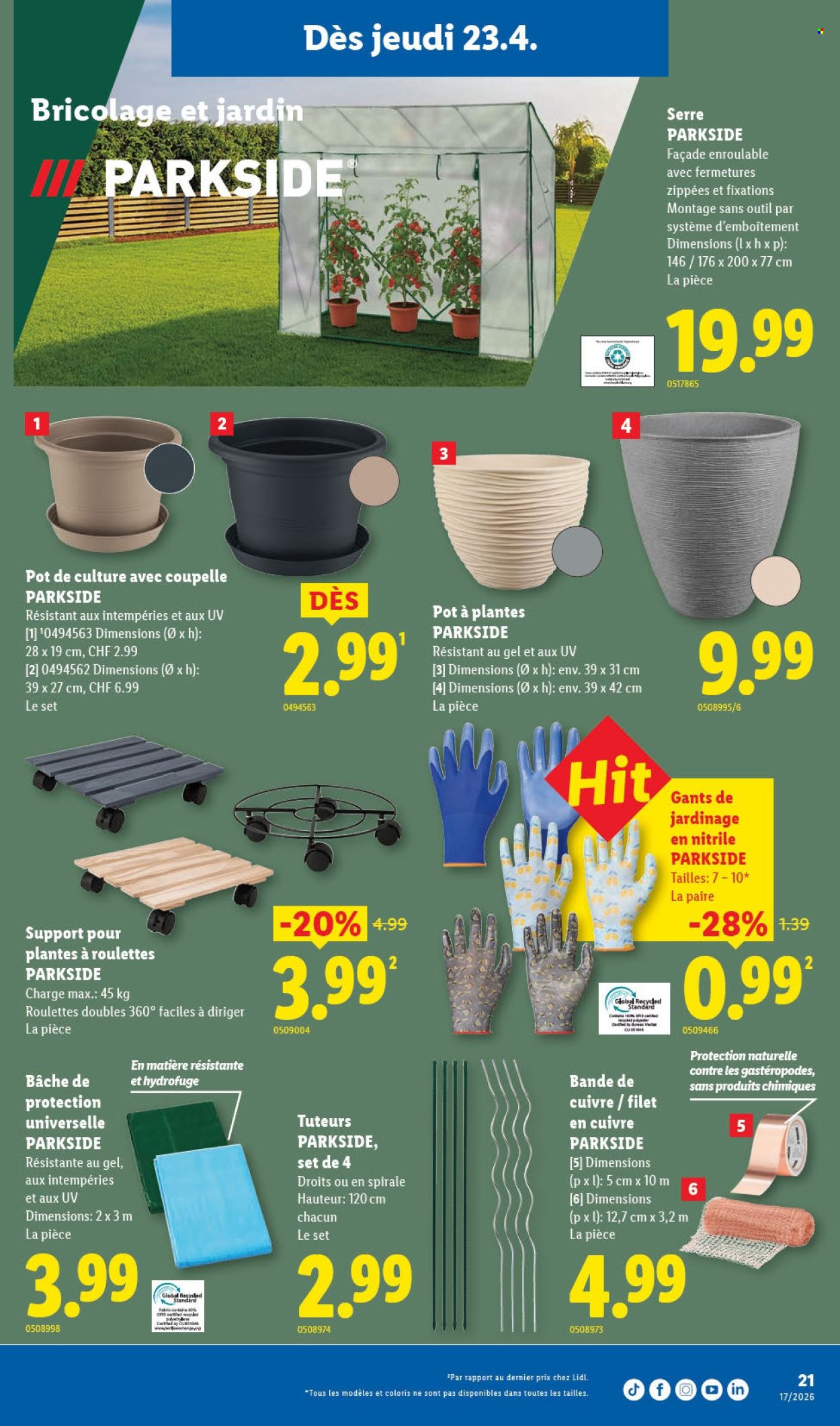 Catalogue Lidl - 23.4.2026 - 29.4.2026. Page 21. Page 21