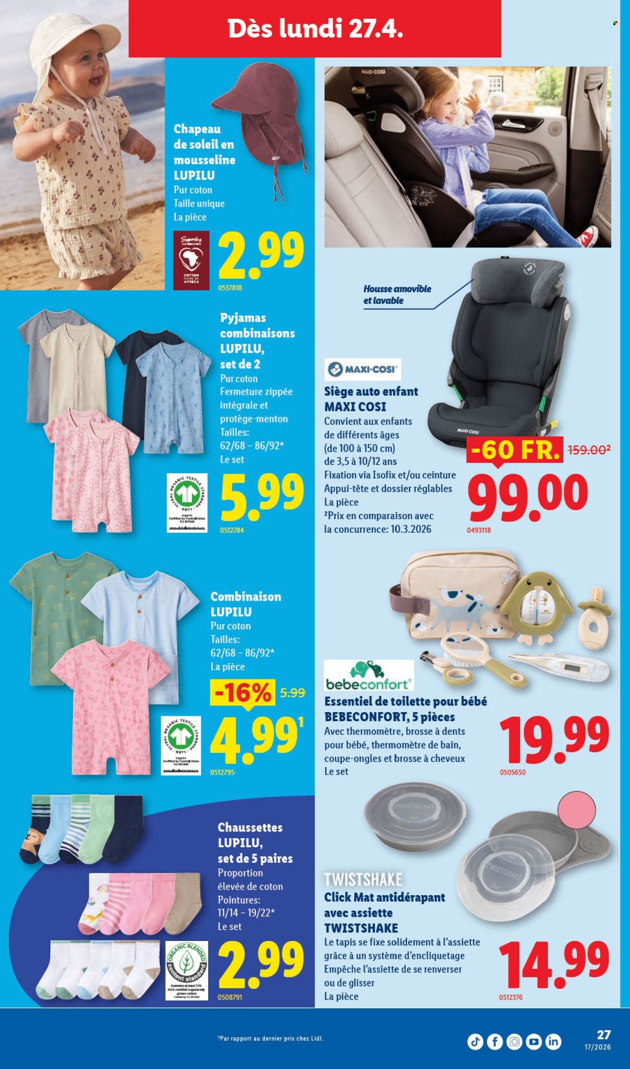 Catalogue Lidl - 23.4.2026 - 29.4.2026. Page 27. Page 27