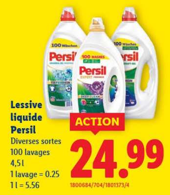 Lessive liquide Persil
