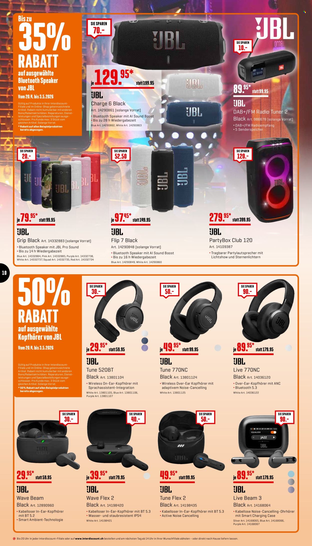 Catalogue Interdiscount - 20.4.2026 - 3.5.2026. Page 10. Page 10