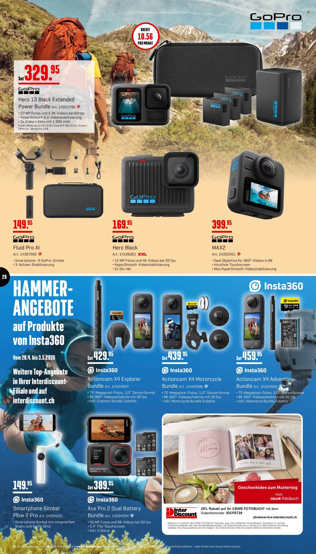 Catalogue Interdiscount - 20.4.2026 - 3.5.2026. Page 20. Page 20
