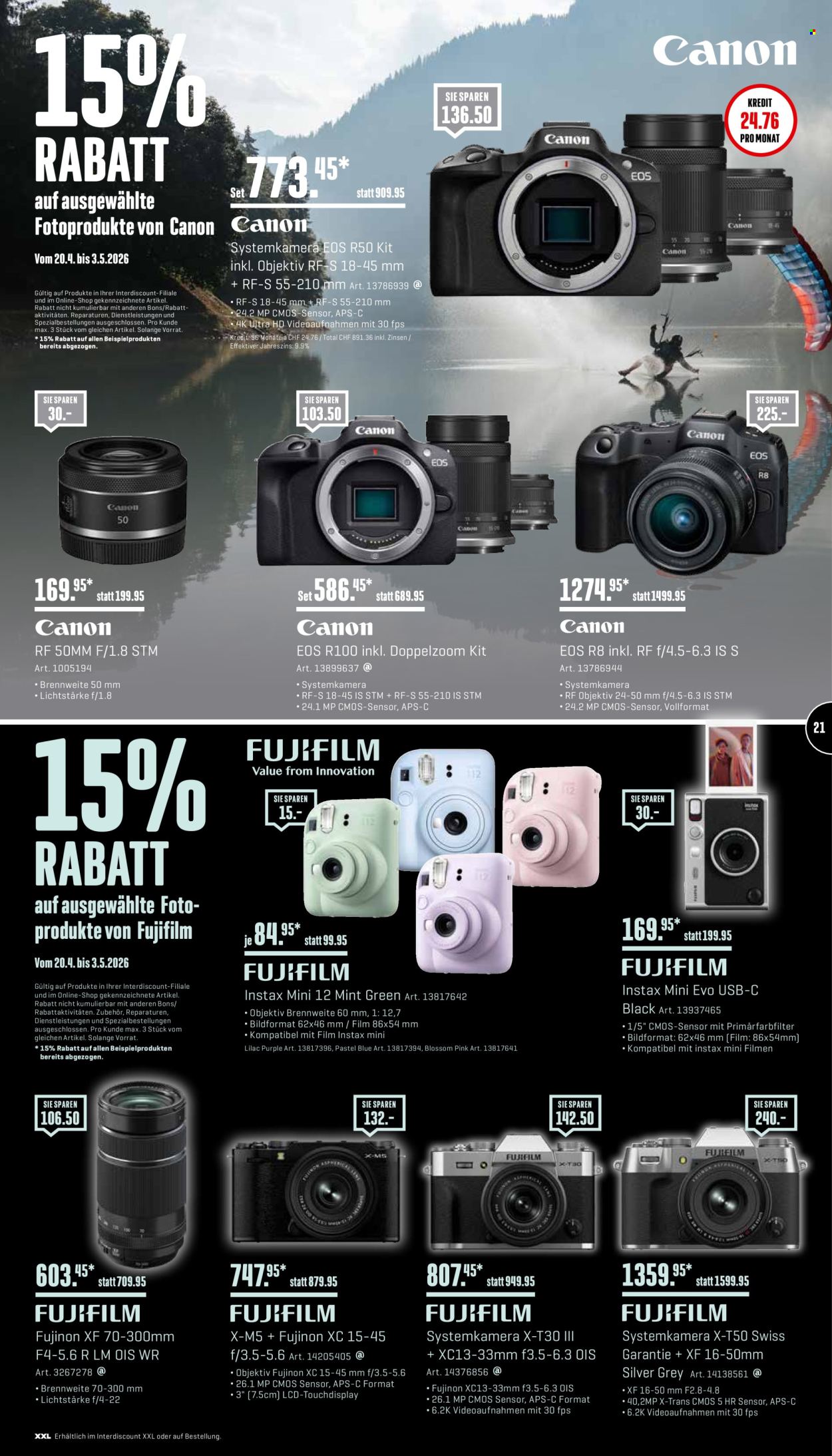 Catalogue Interdiscount - 20.4.2026 - 3.5.2026. Page 21. Page 21