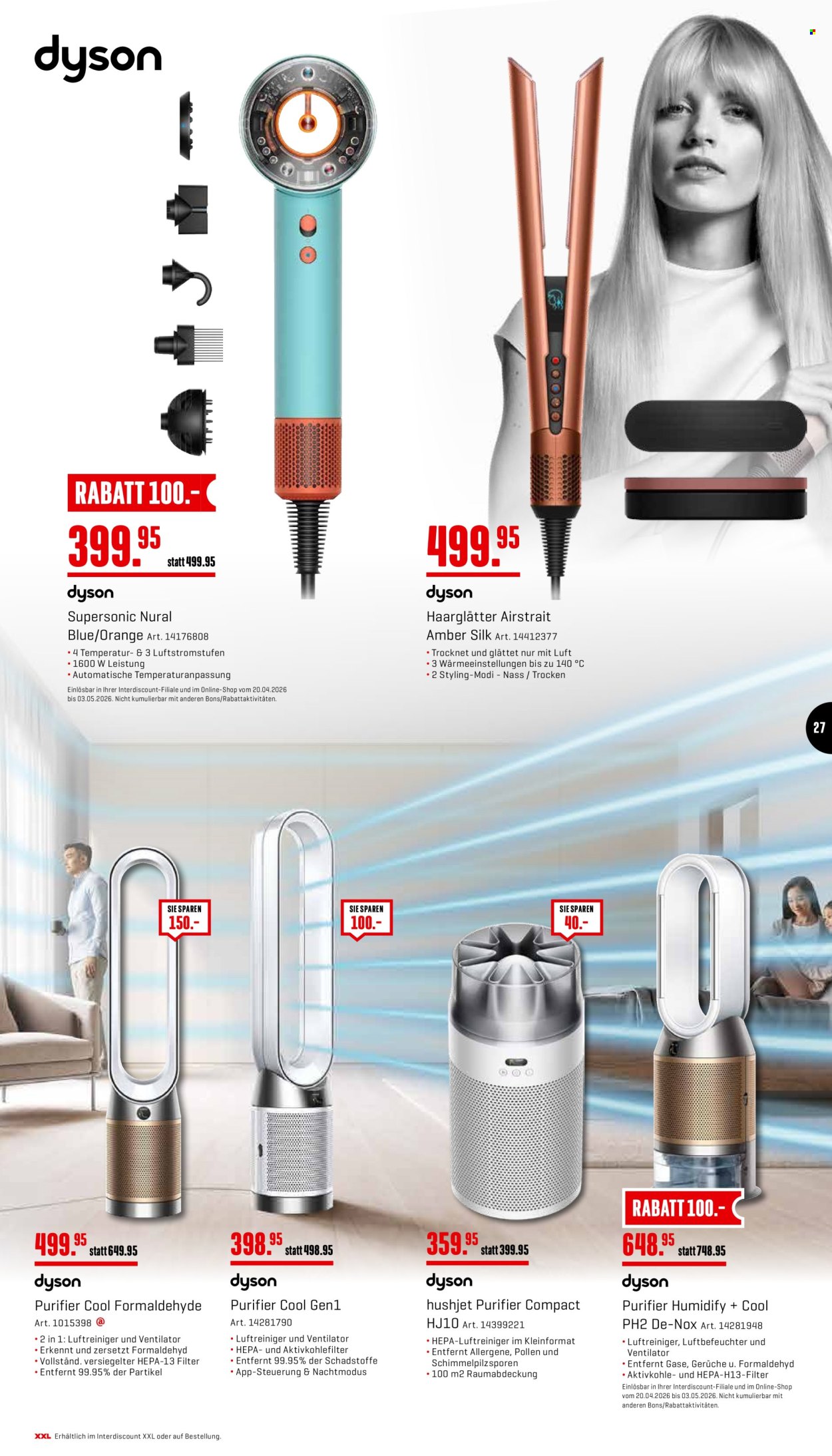 Catalogue Interdiscount - 20.4.2026 - 3.5.2026. Page 27. Page 27