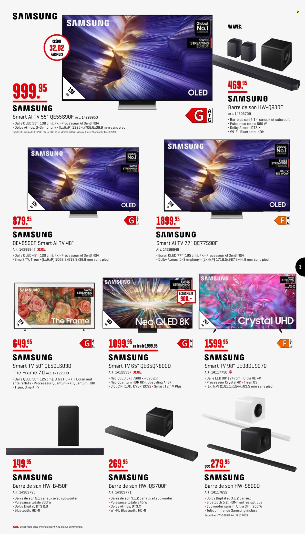 Catalogue Interdiscount - 20.4.2026 - 3.5.2026. Page 3. Page 3