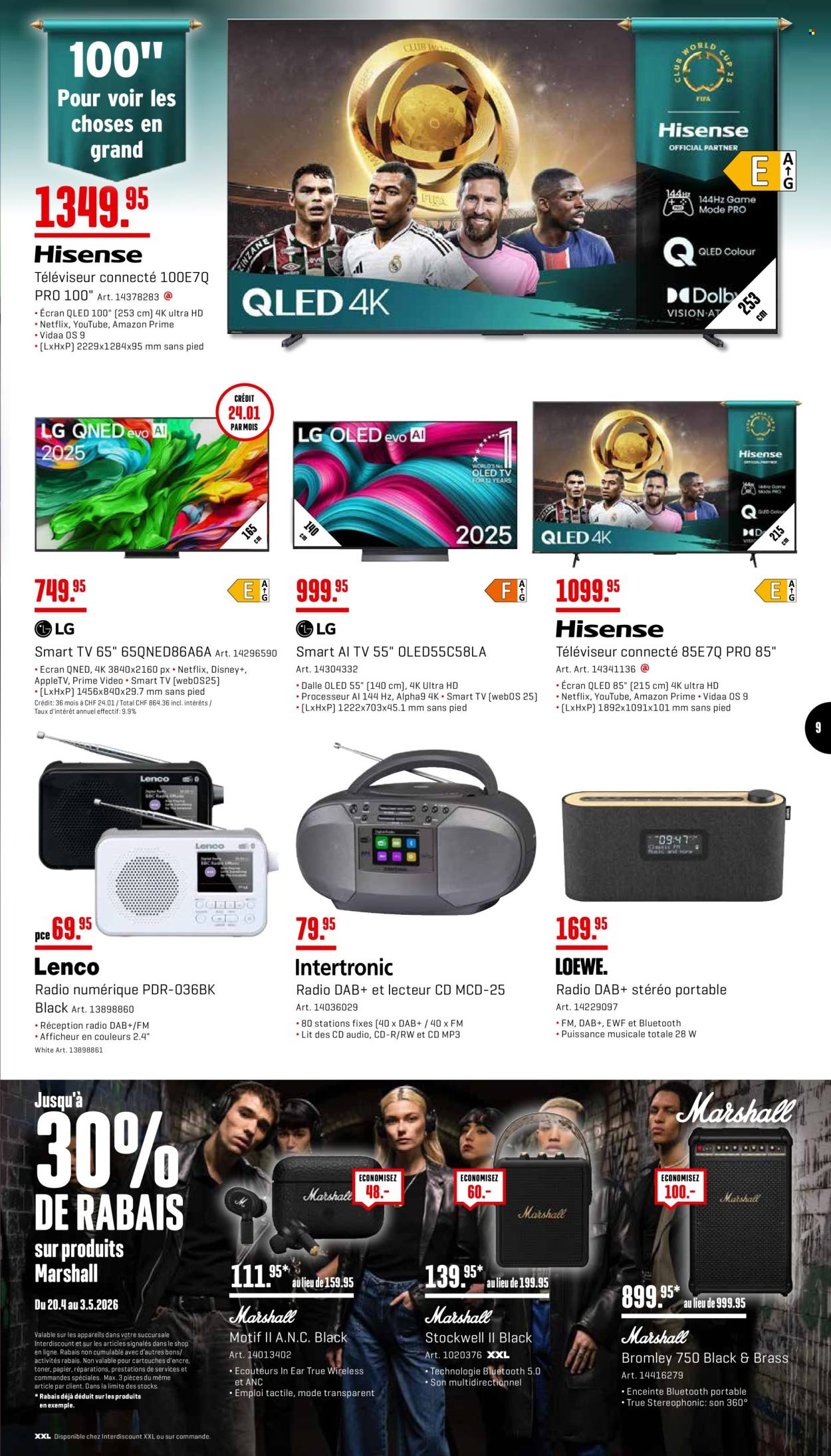 Catalogue Interdiscount - 20.4.2026 - 3.5.2026. Page 9. Page 9