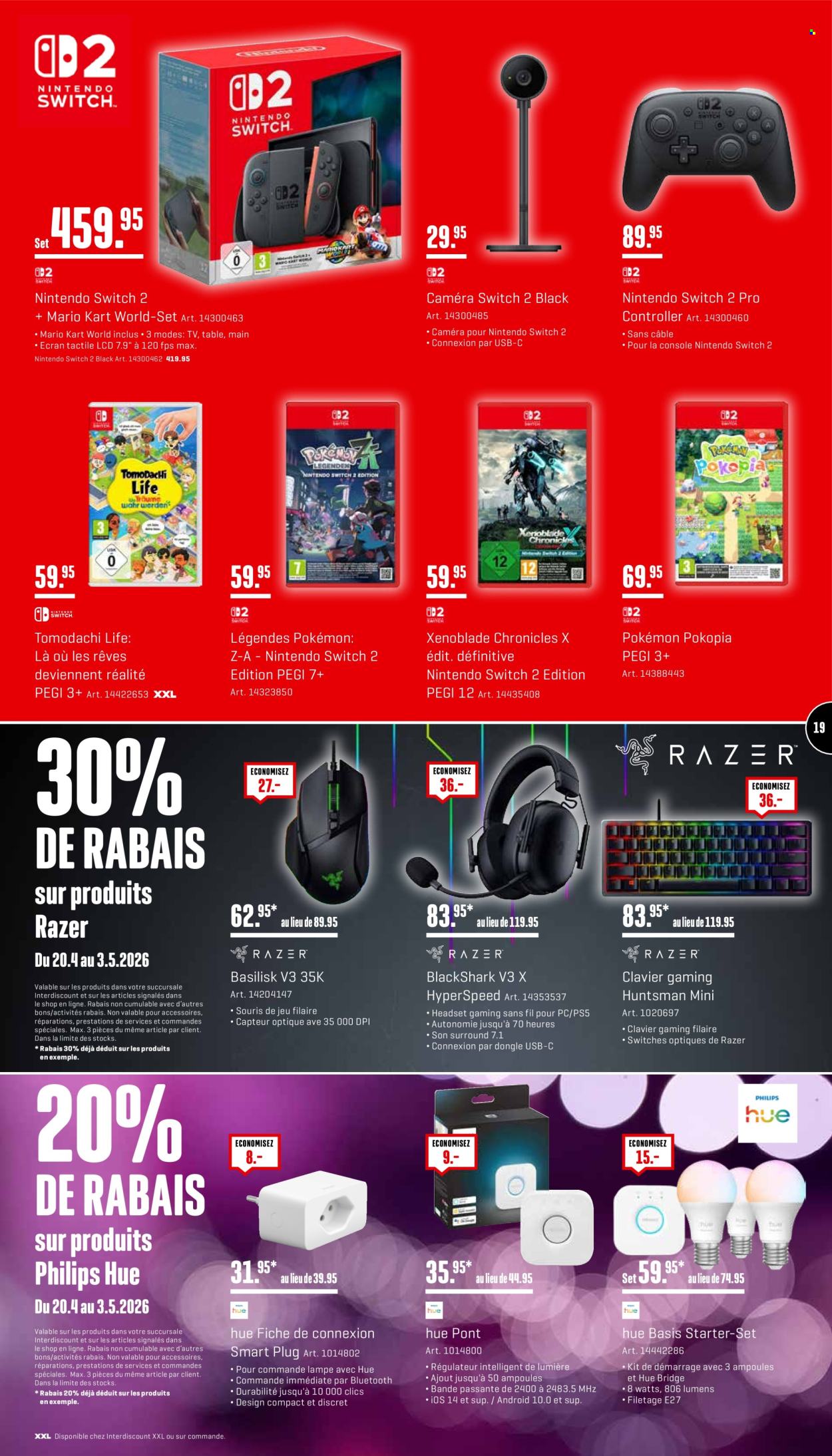 Catalogue Interdiscount - 20.4.2026 - 3.5.2026. Page 19. Page 19