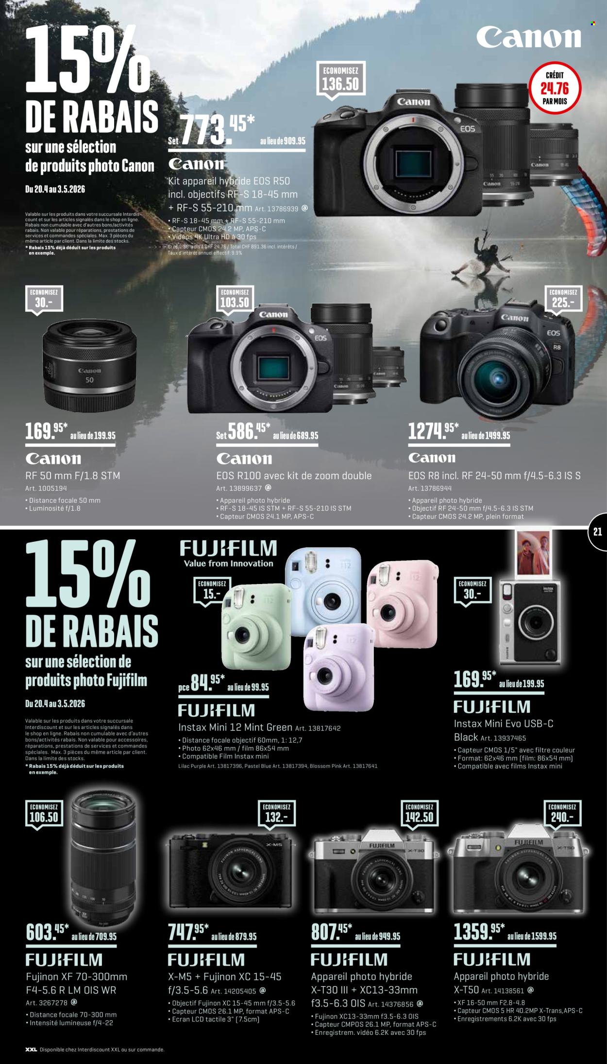 Catalogue Interdiscount - 20.4.2026 - 3.5.2026. Page 21. Page 21