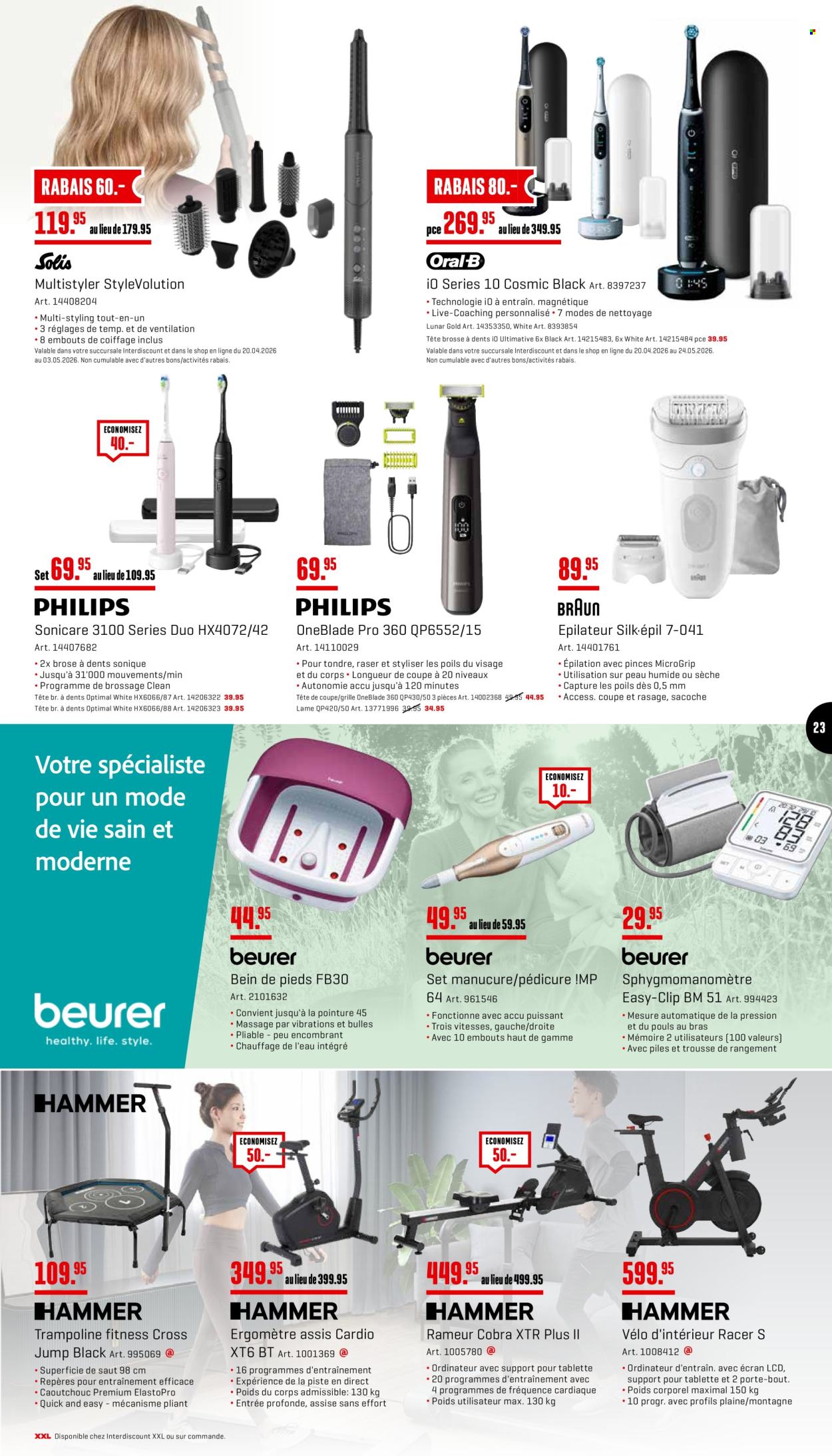 Catalogue Interdiscount - 20.4.2026 - 3.5.2026. Page 23. Page 23