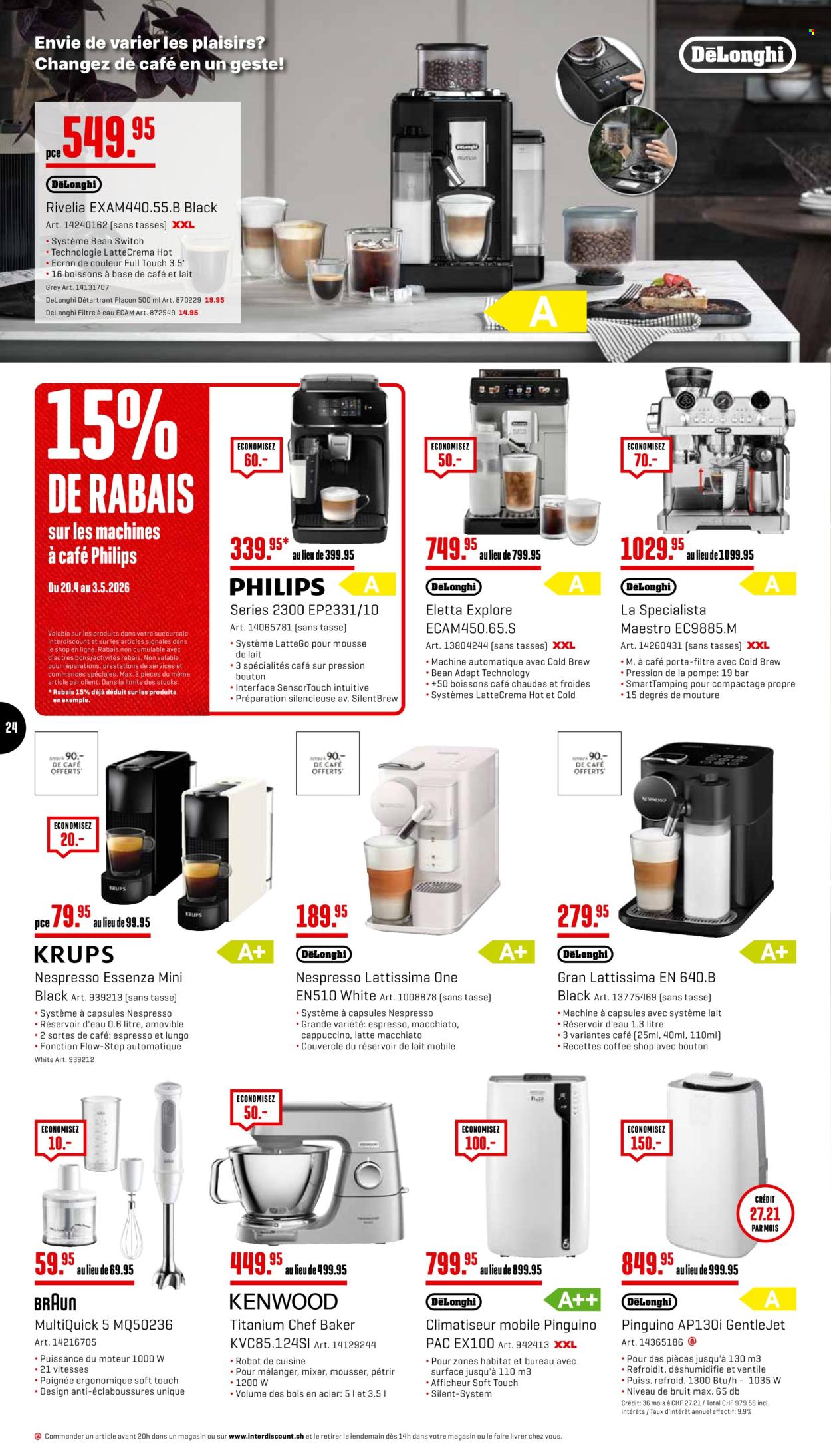Catalogue Interdiscount - 20.4.2026 - 3.5.2026. Page 24. Page 24