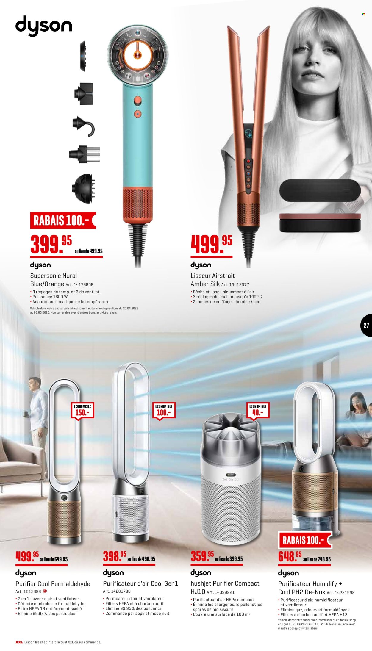 Catalogue Interdiscount - 20.4.2026 - 3.5.2026. Page 27. Page 27