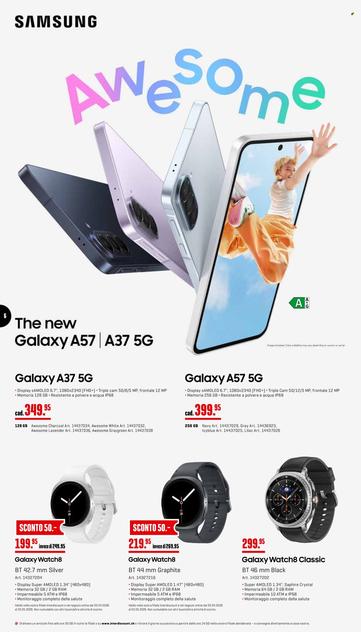 Catalogue Interdiscount - 20.4.2026 - 3.5.2026. Page 6. Page 6