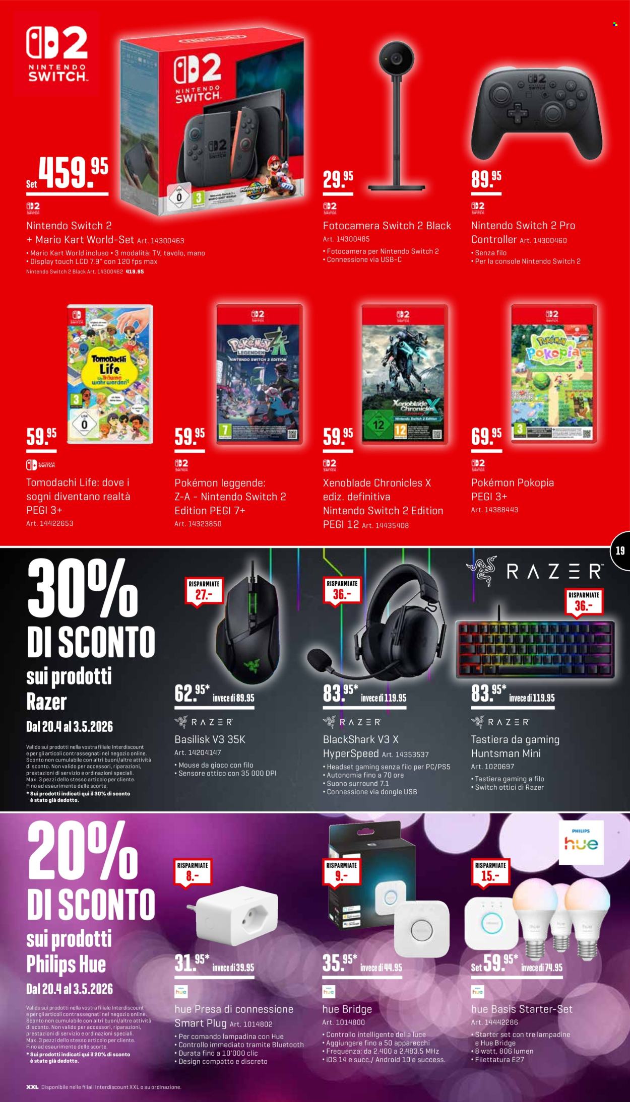 Catalogue Interdiscount - 20.4.2026 - 3.5.2026. Page 19. Page 19