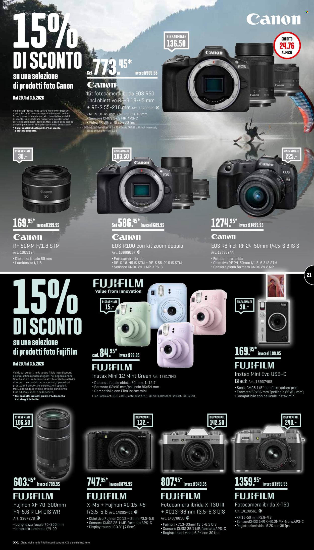 Catalogue Interdiscount - 20.4.2026 - 3.5.2026. Page 21. Page 21