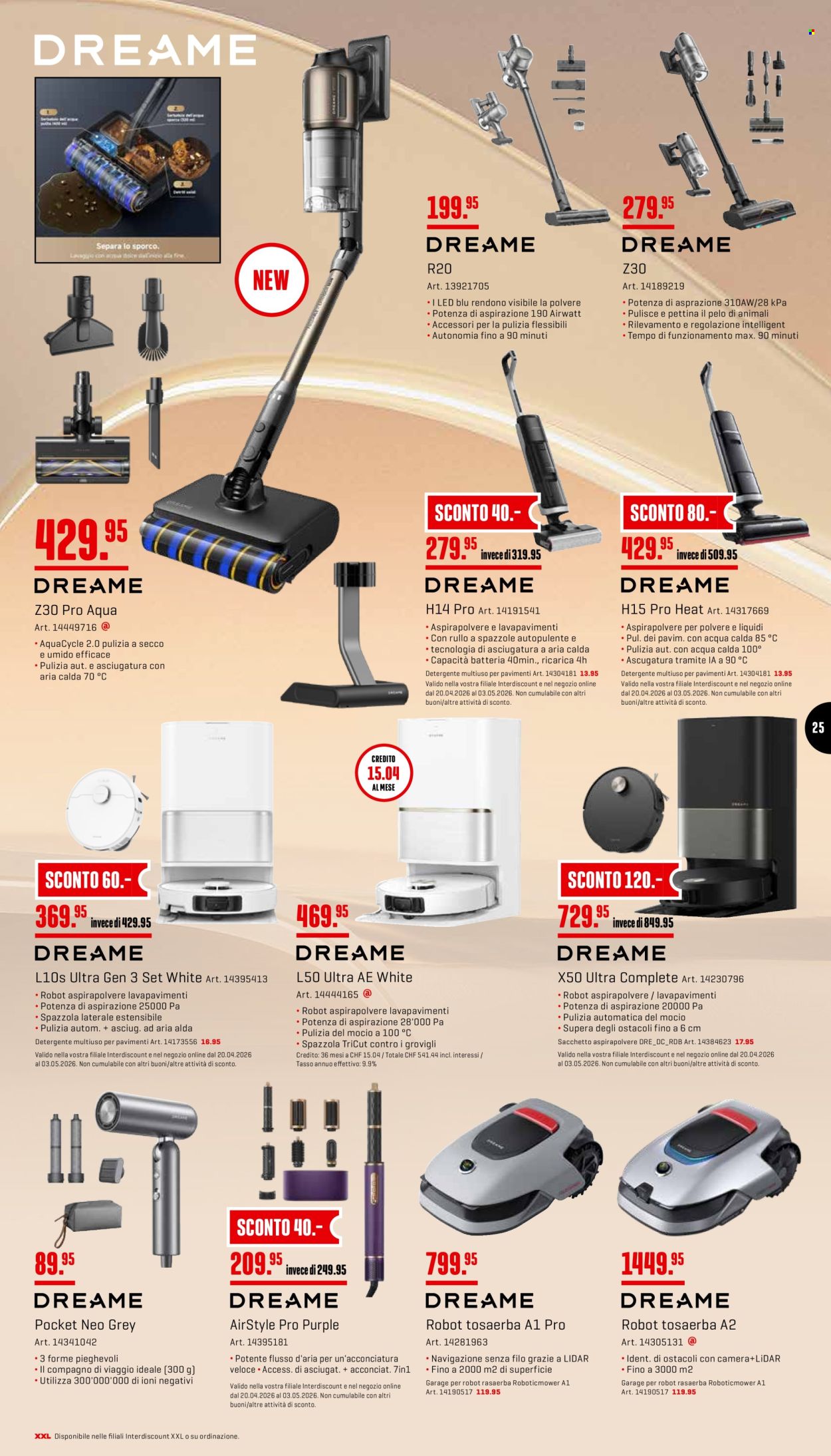 Catalogue Interdiscount - 20.4.2026 - 3.5.2026. Page 25. Page 25